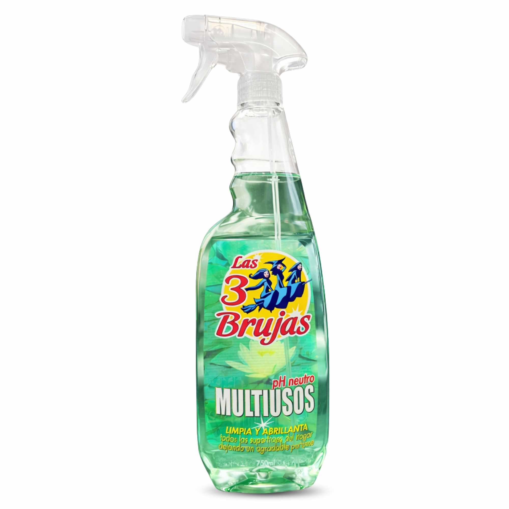 Limpiador Multiusos pH Neutro Pulverizador Las 3 Brujas 750 ml
