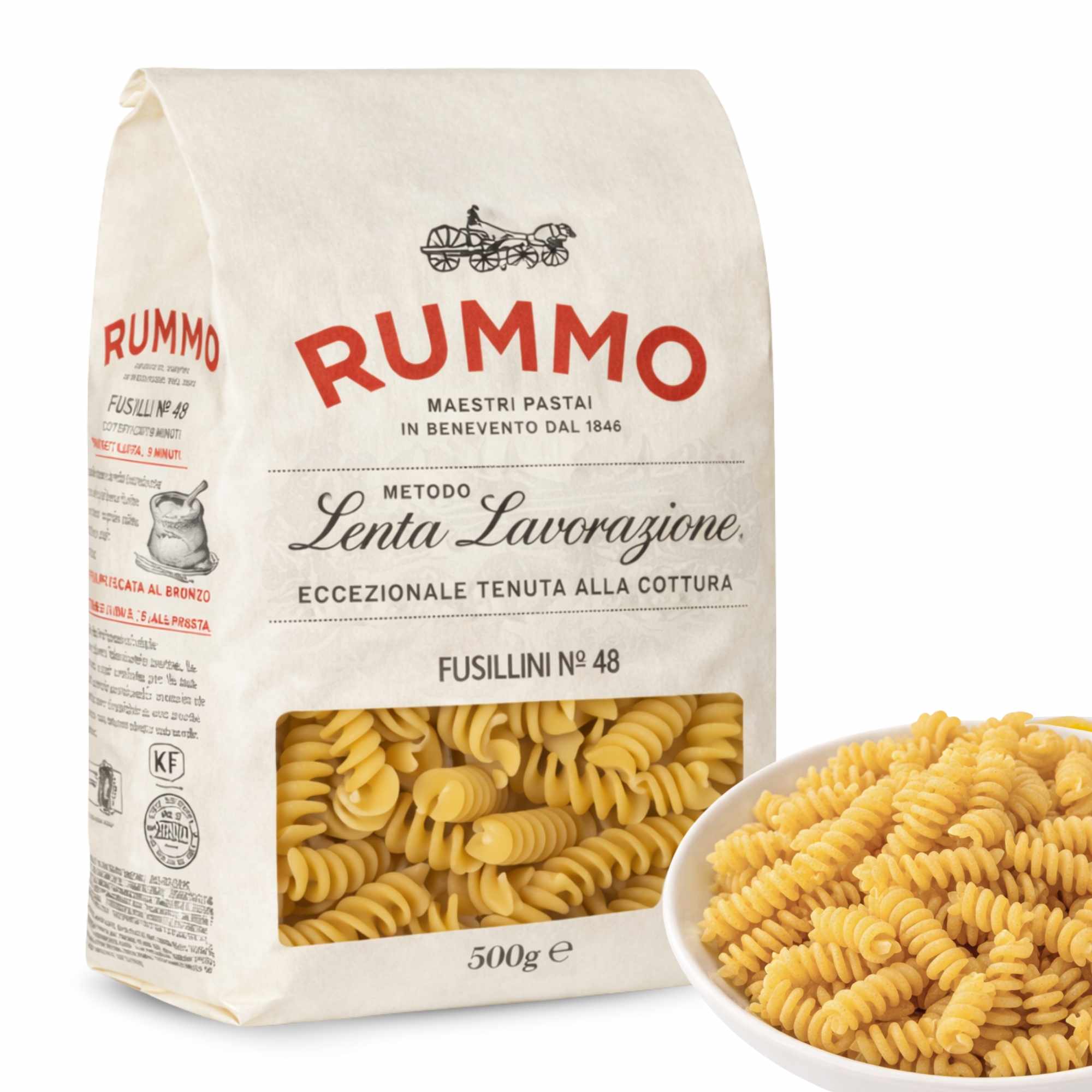 Pasta Rummo Fusilli Nº48 de 500g