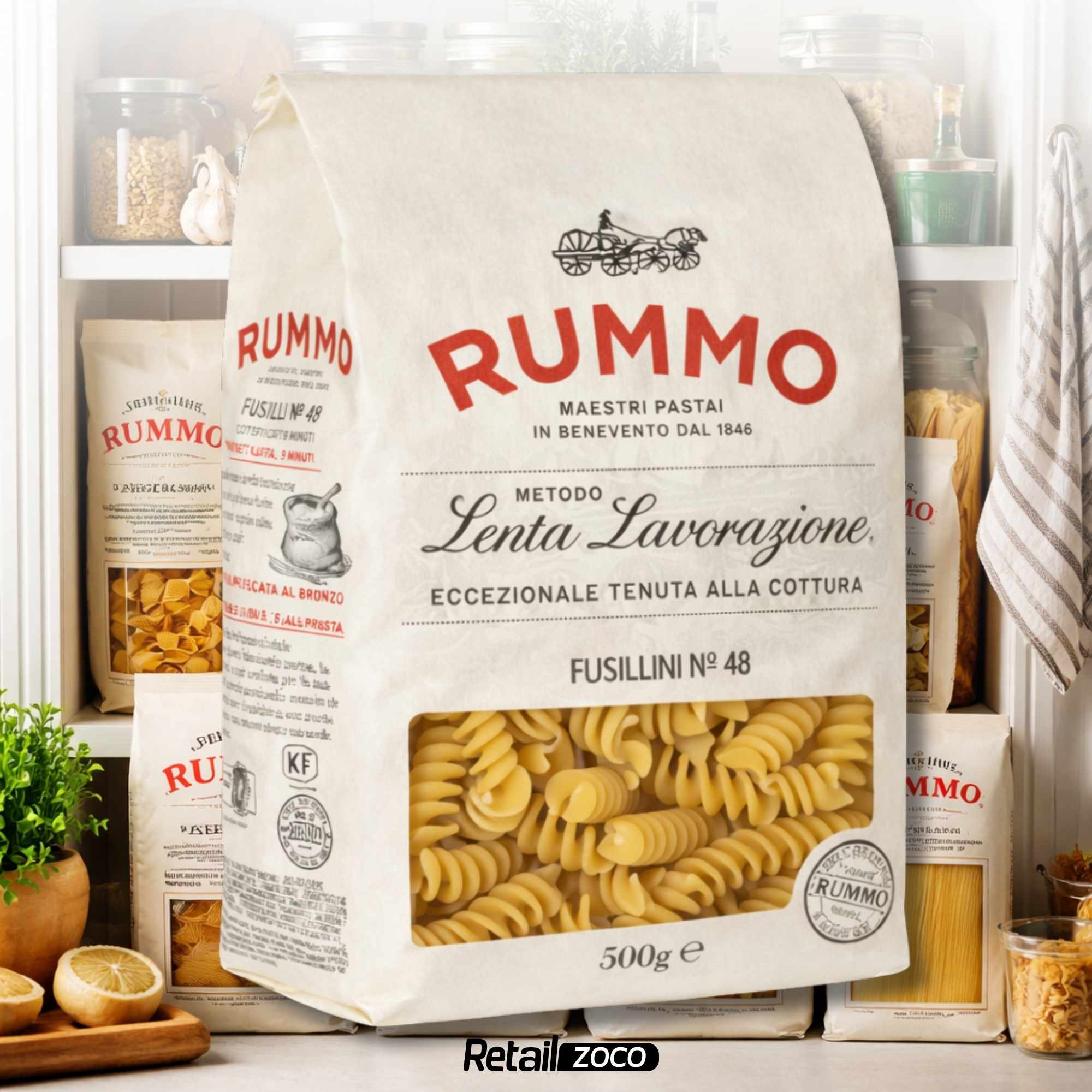 Pasta Rummo Fusilli Nº48 de 500g - imagen 6