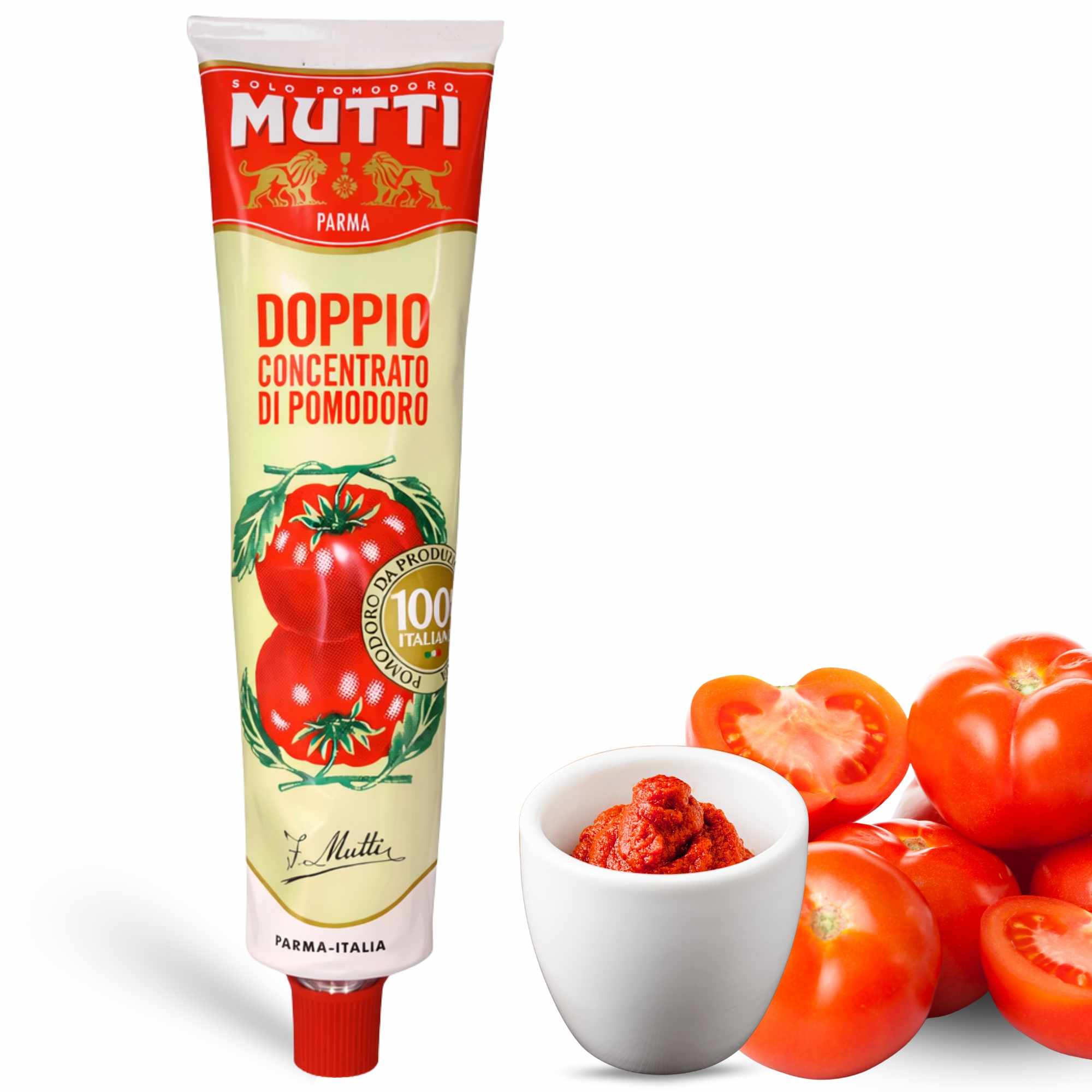 Concentrado de tomate doble Mutti 130 g