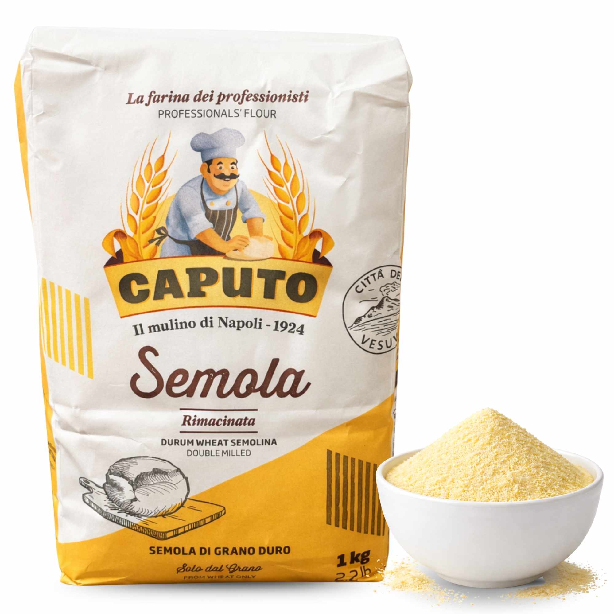 Semola Caputo Rimacinata 1kg