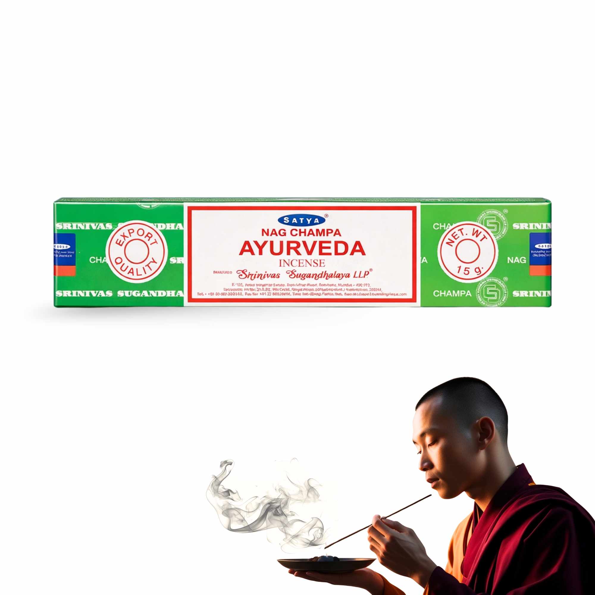 Incienso Nag Champa Spicy Patchouli Varillas 15 gr