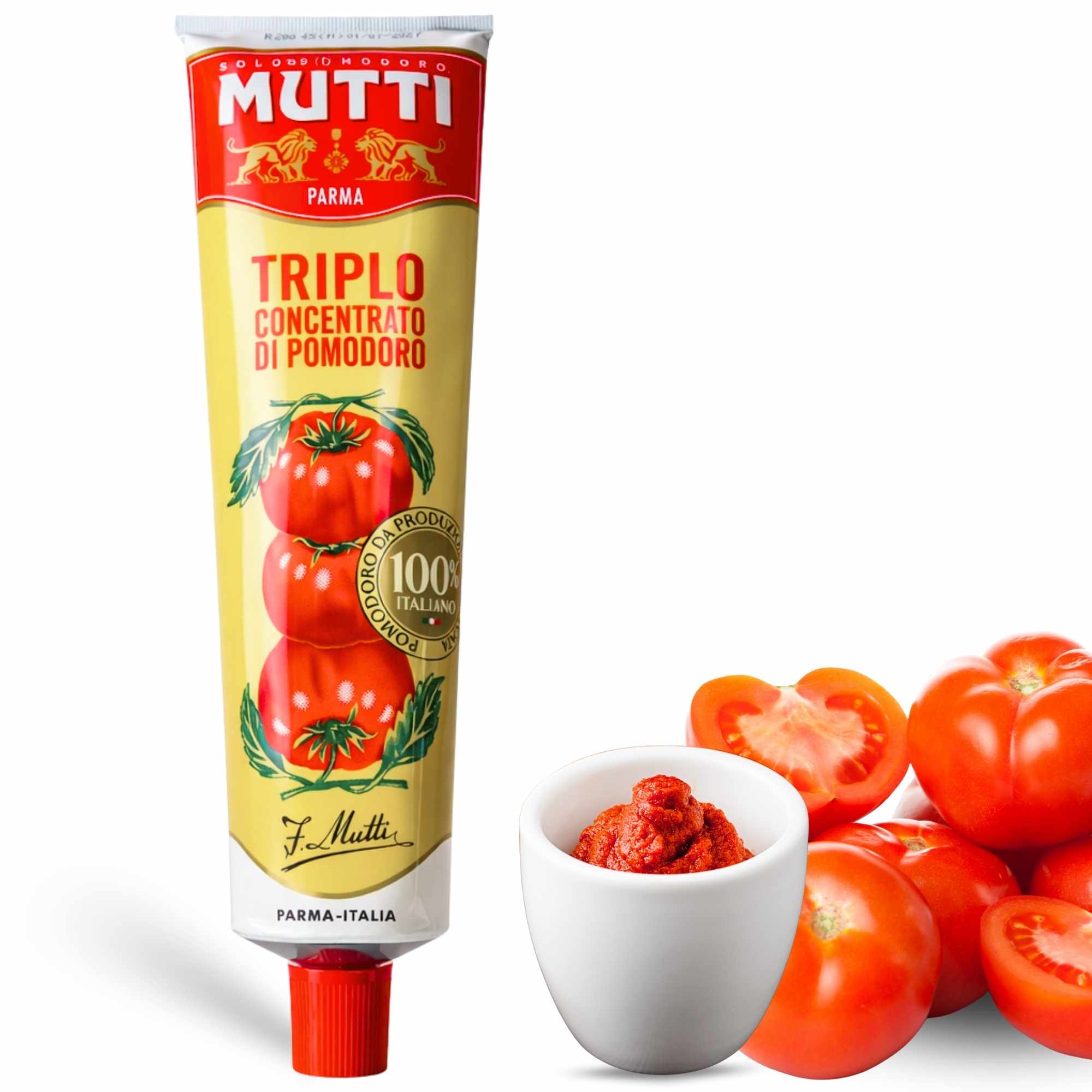 Concentrado de tomate Triple Mutti 185 g