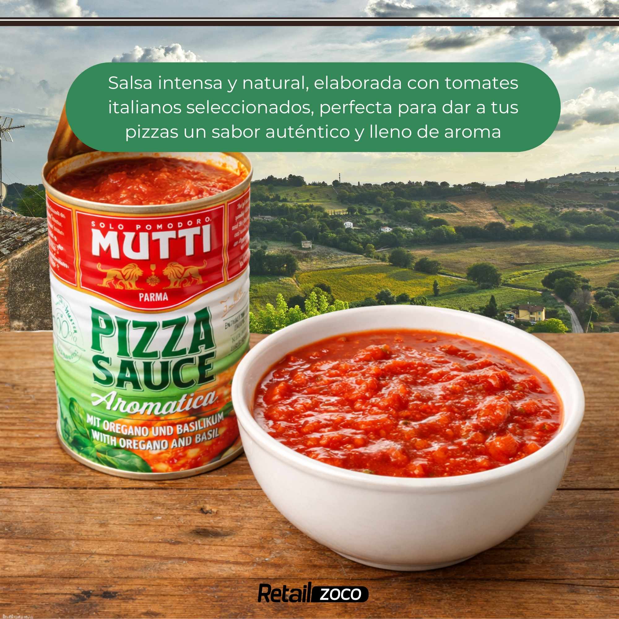Salsa para Pizza Aromática 400g - imagen 5