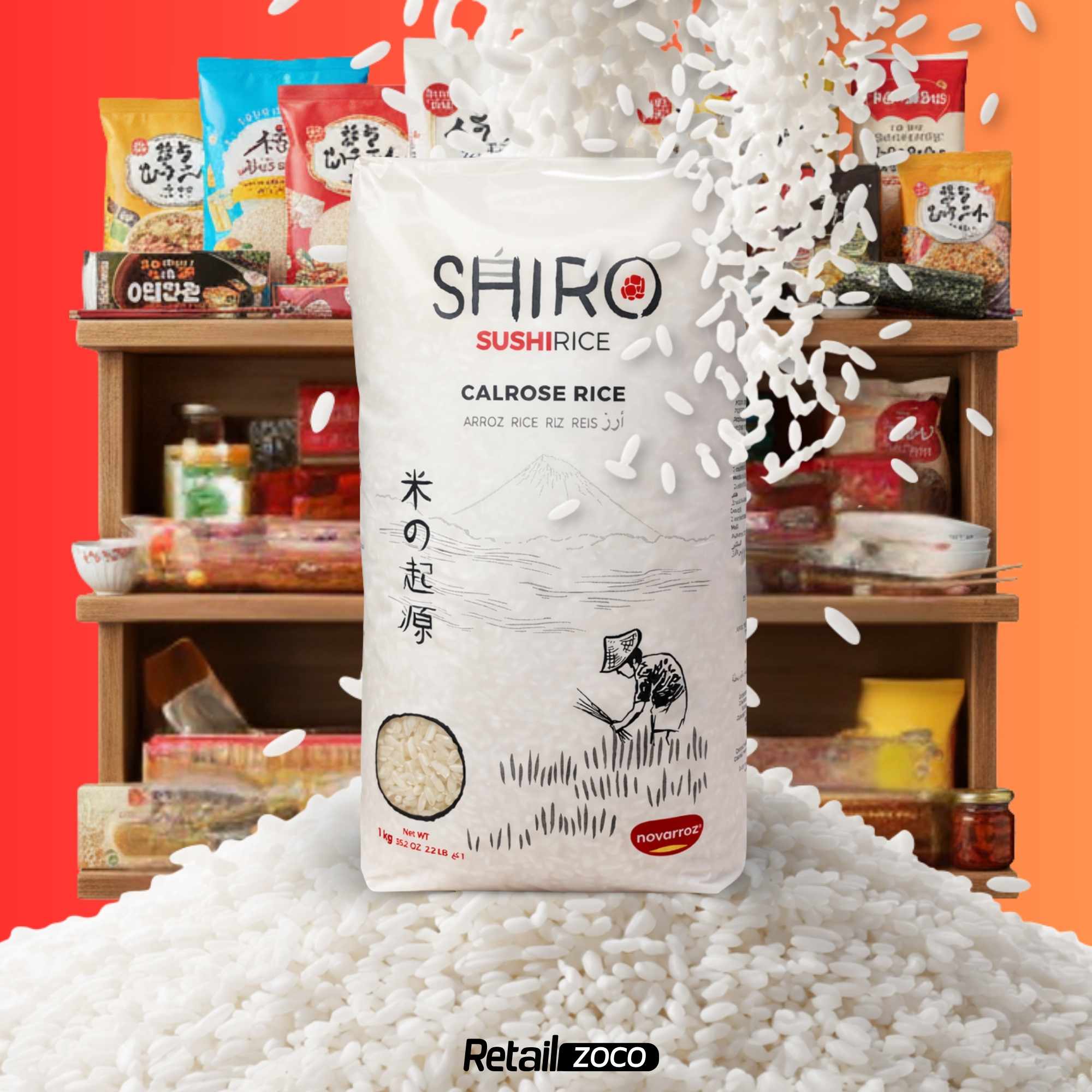 Arroz Sushi Shiro Premium 1 Kg - imagen 6