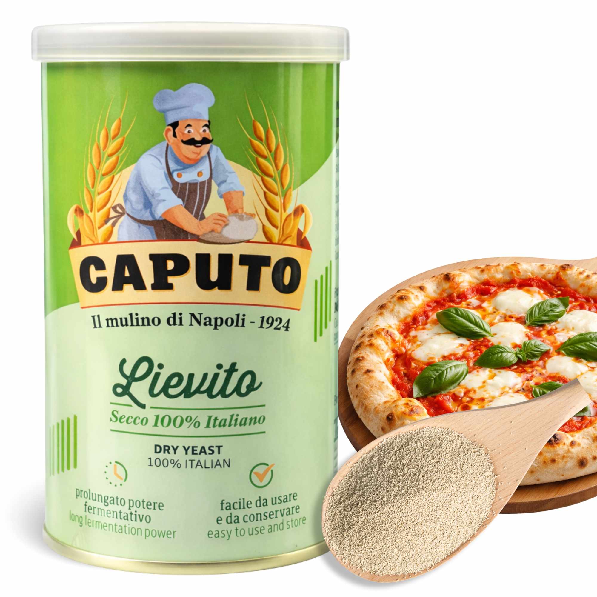 Levadura Italiana Seca 100g Caputo