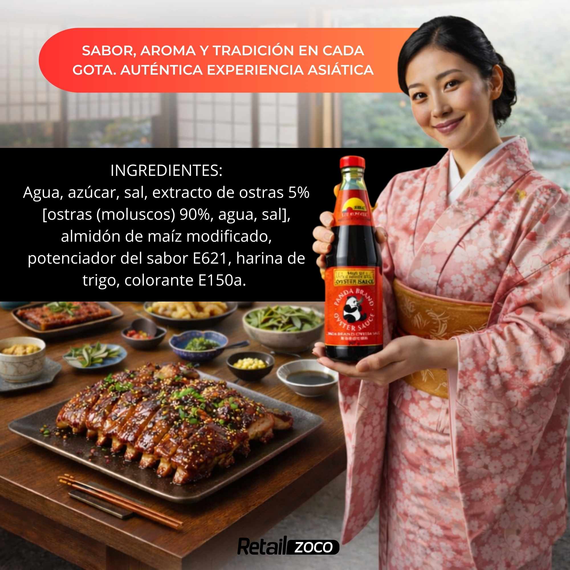 Salsa de Ostras Lee Kum Kee Panda 907 g - imagen 5