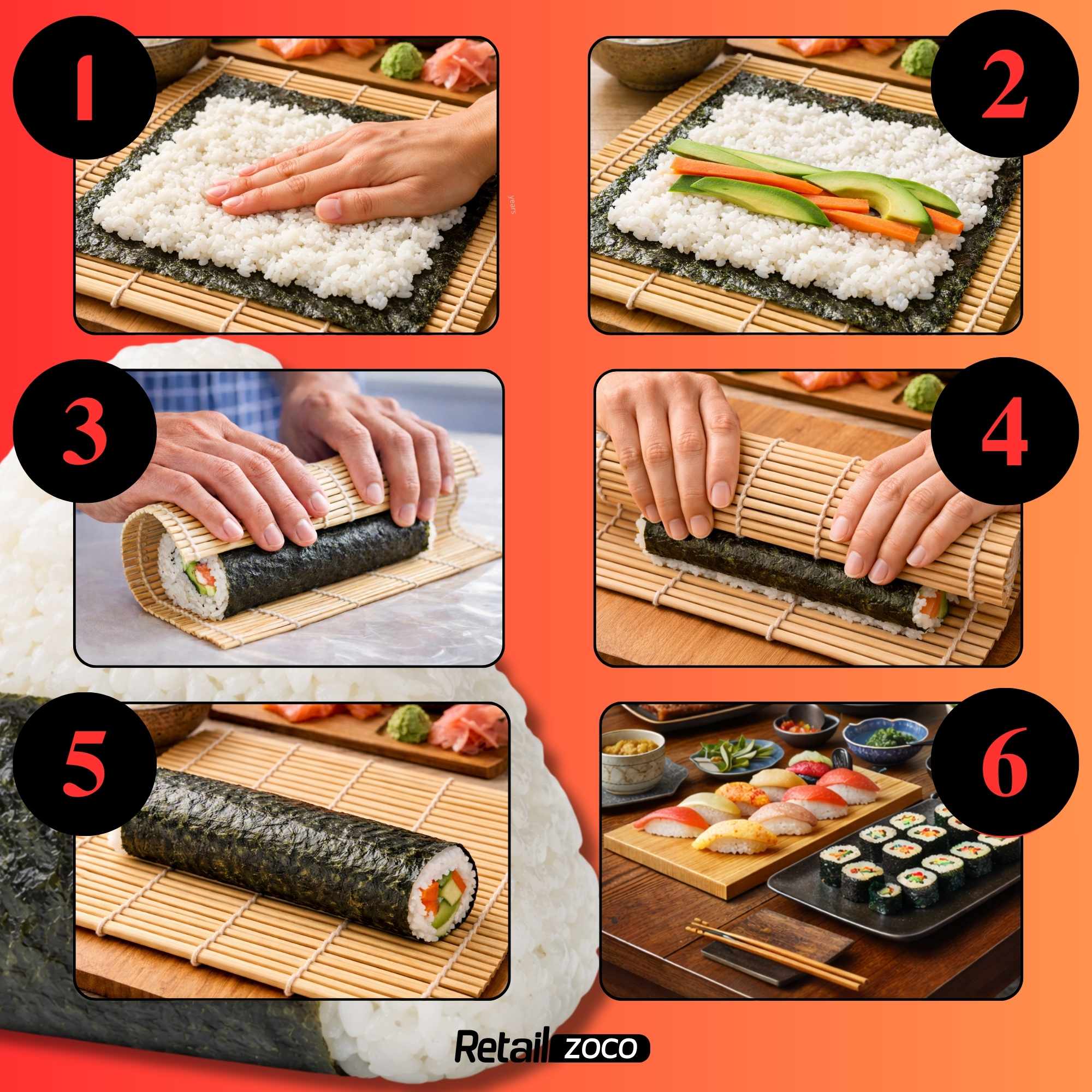 Algas Nori Yakinori sushi 10 hojas 25 gr - imagen 6