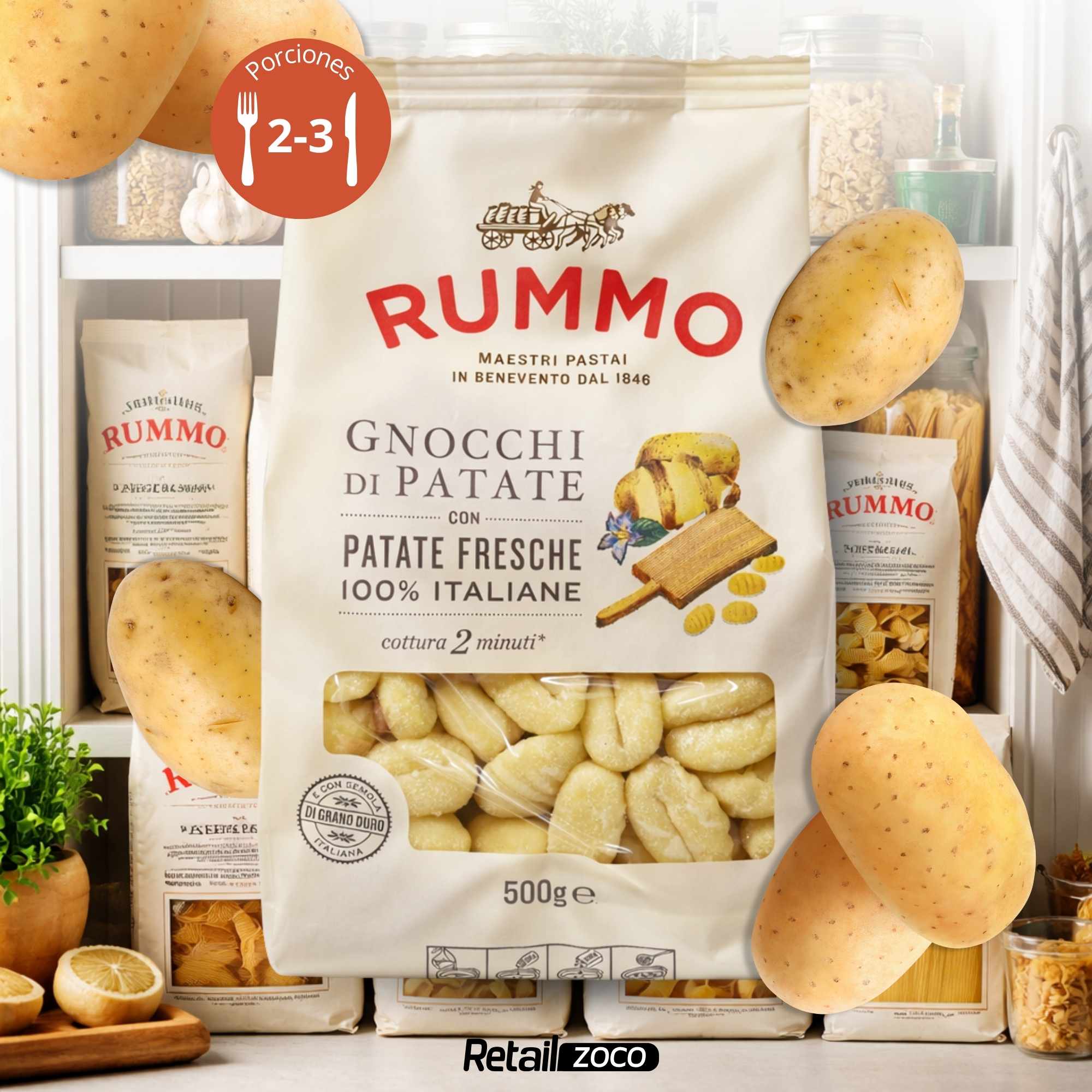 Gnocchi Rummo de Patatas 500 gr - imagen 6