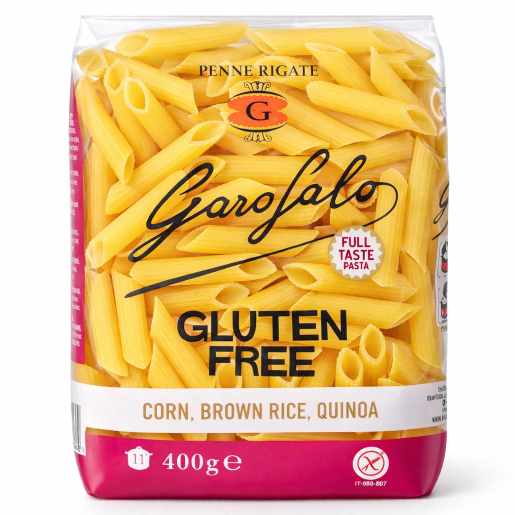 Pasta Penne Garofalo Rigate Sin Gluten de 400 gr - imagen 1