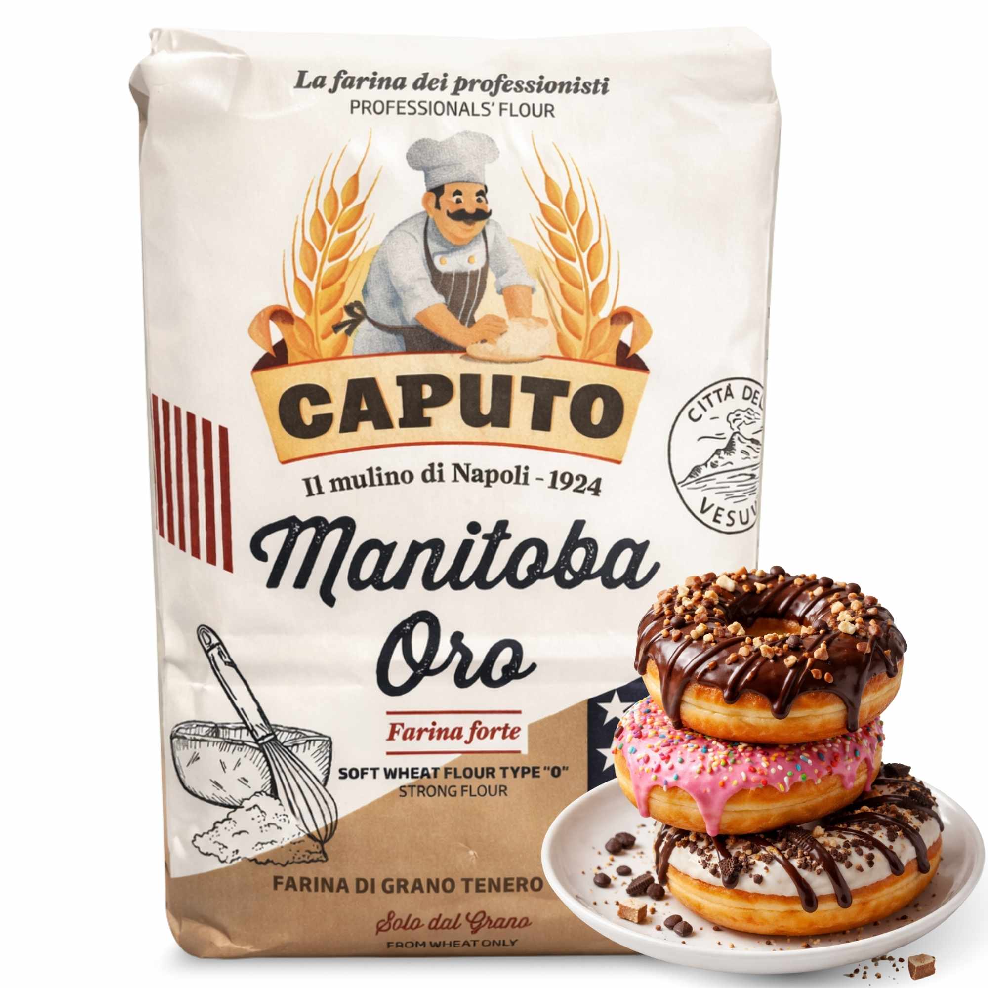 Harína Manitoba Oro Caputo 1 kg
