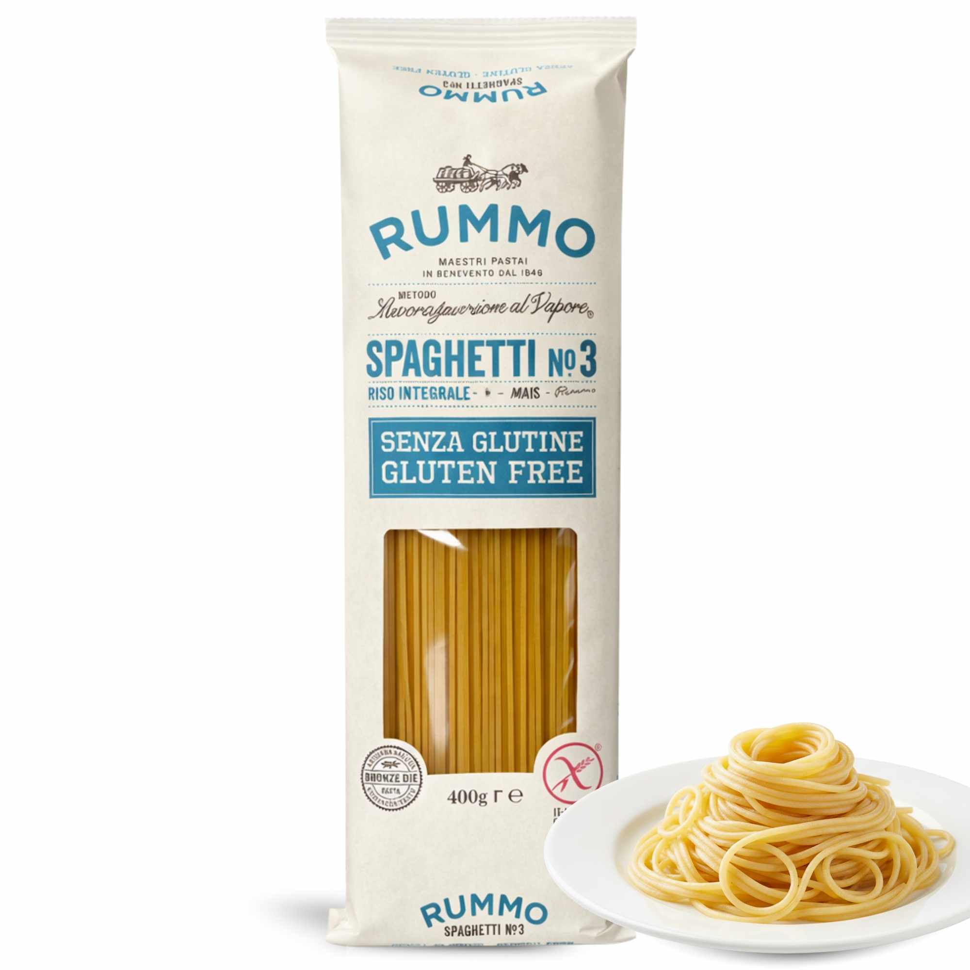Spaghetti Rummo Sin Gluten Nº3 de 400g