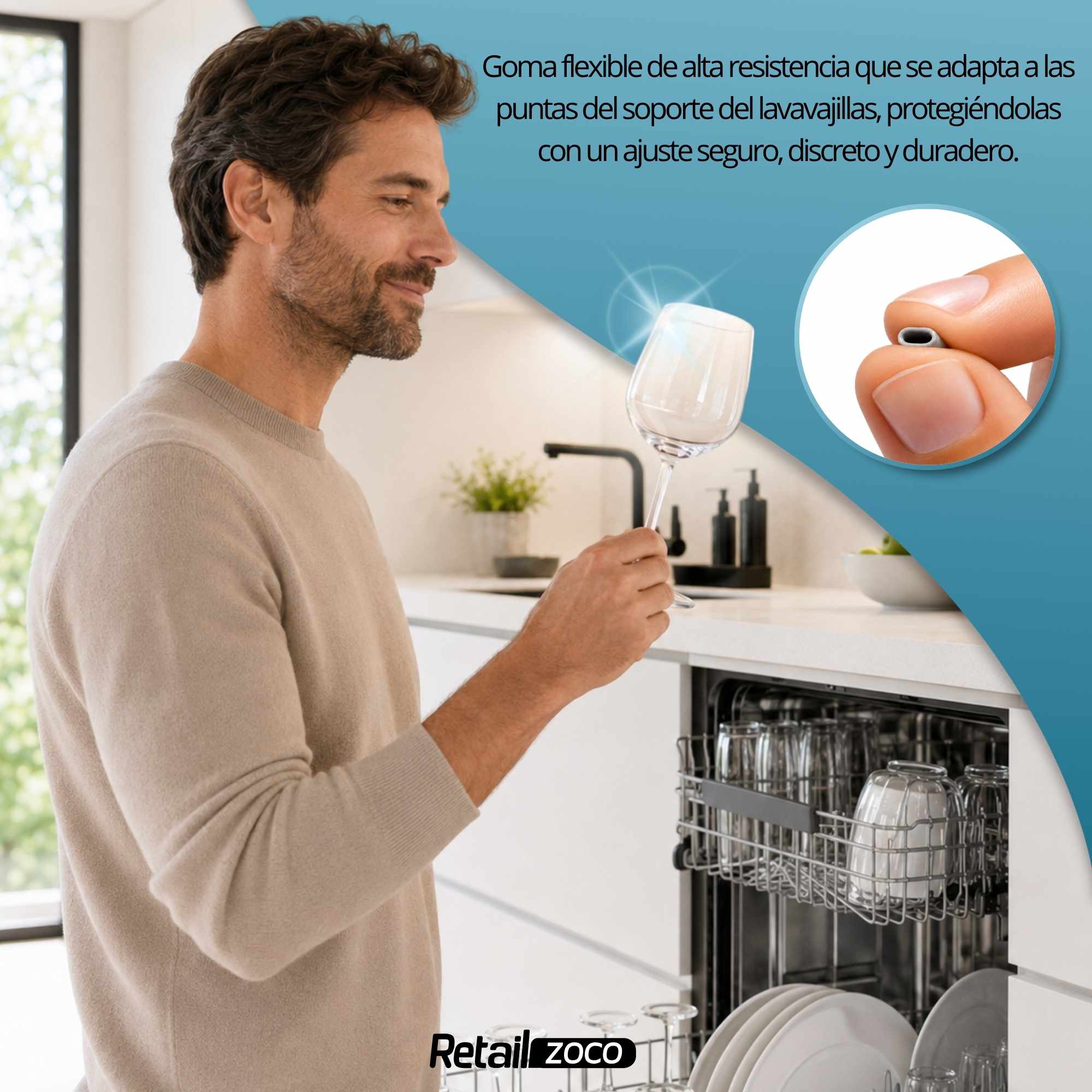 Tapas para Estante de Lavavajillas 3 mm diametro pack 100 unidades - imagen 4