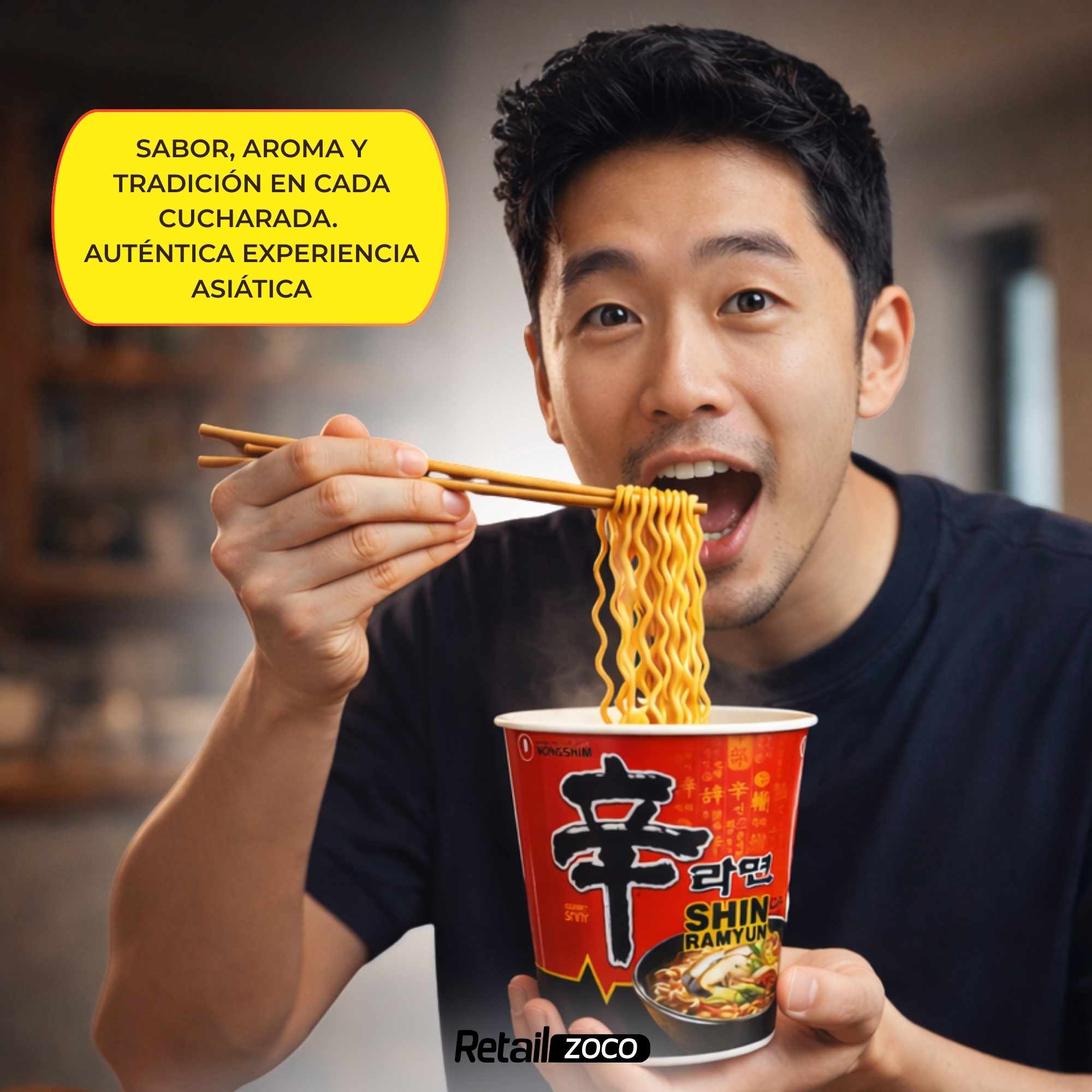 Nong Shim Shin Ramen Noodle Picante 68 gr - imagen 4
