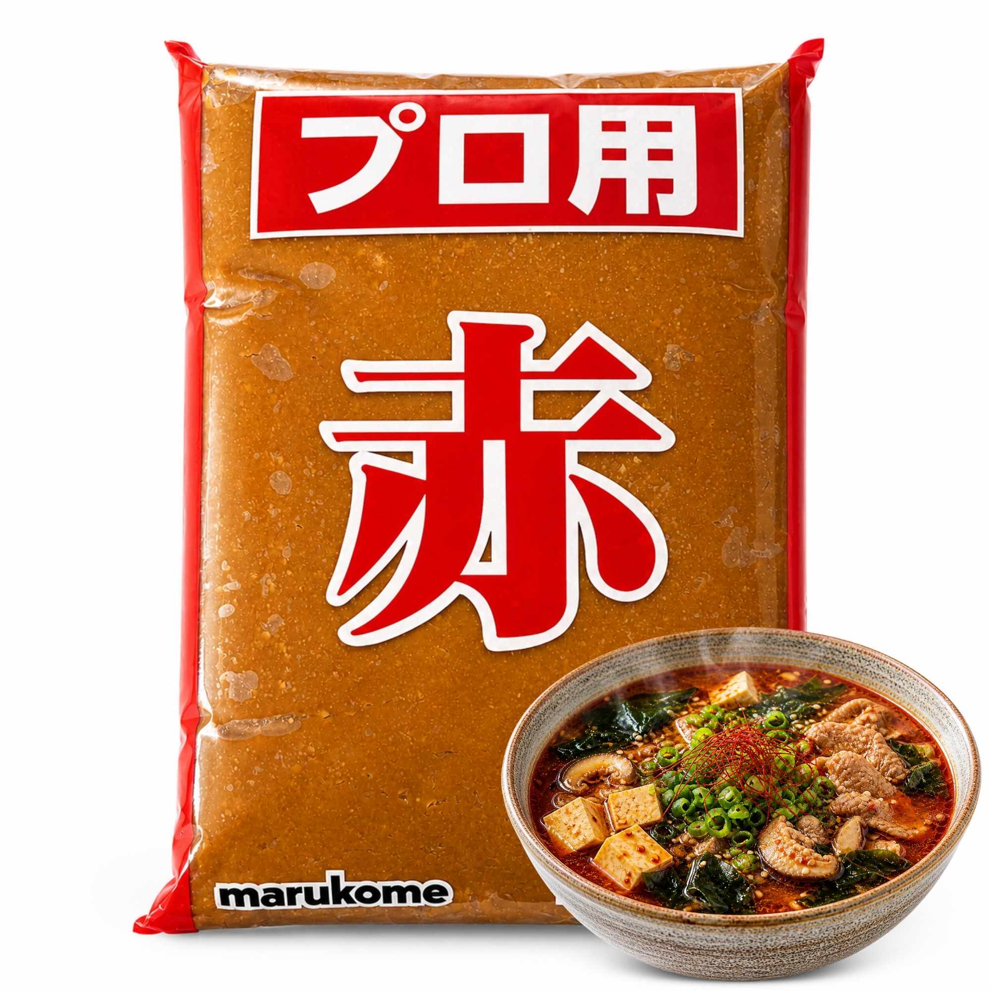 Pasta de sopa de miso rojo 1 Kg