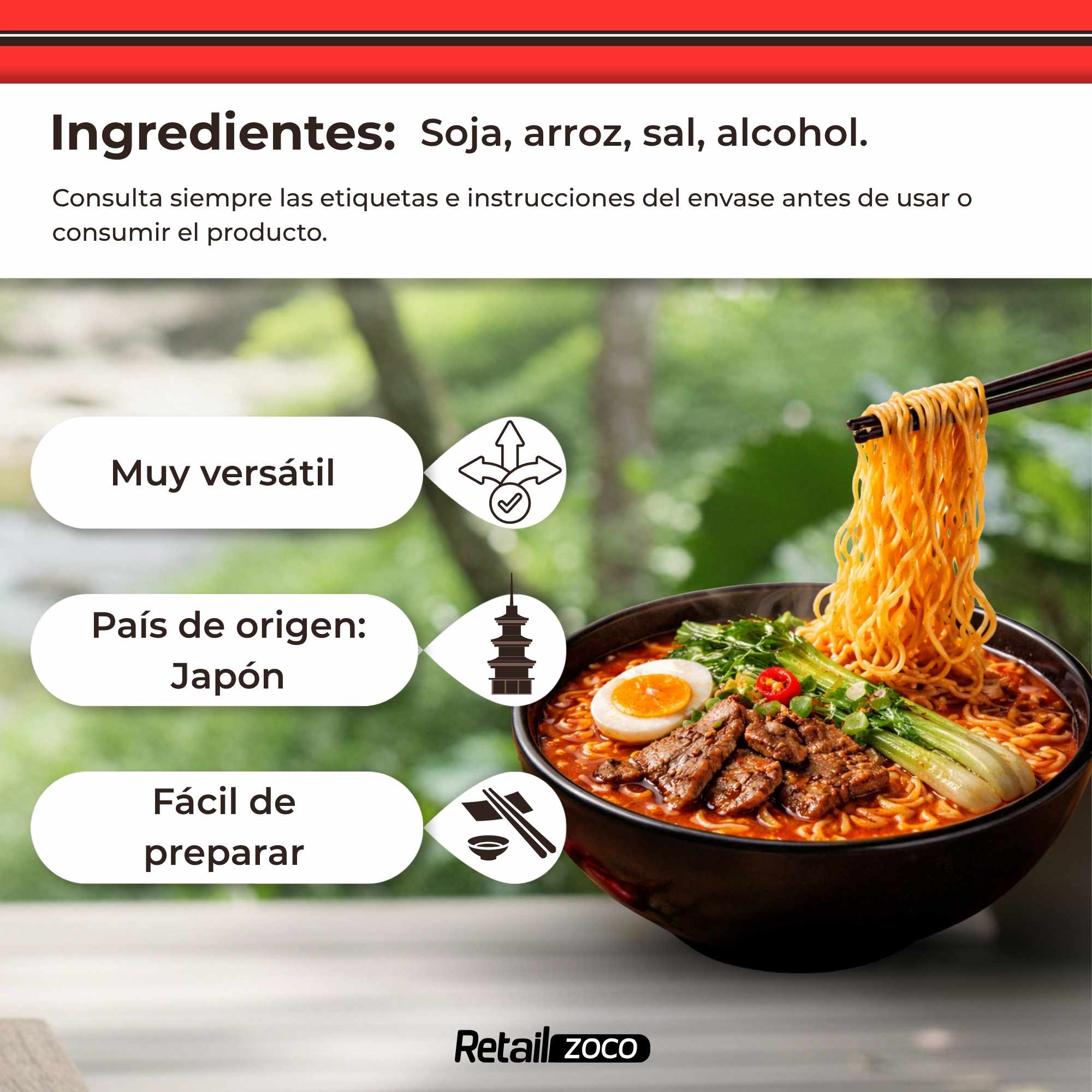 Pasta de sopa de miso rojo 1 Kg - imagen 3
