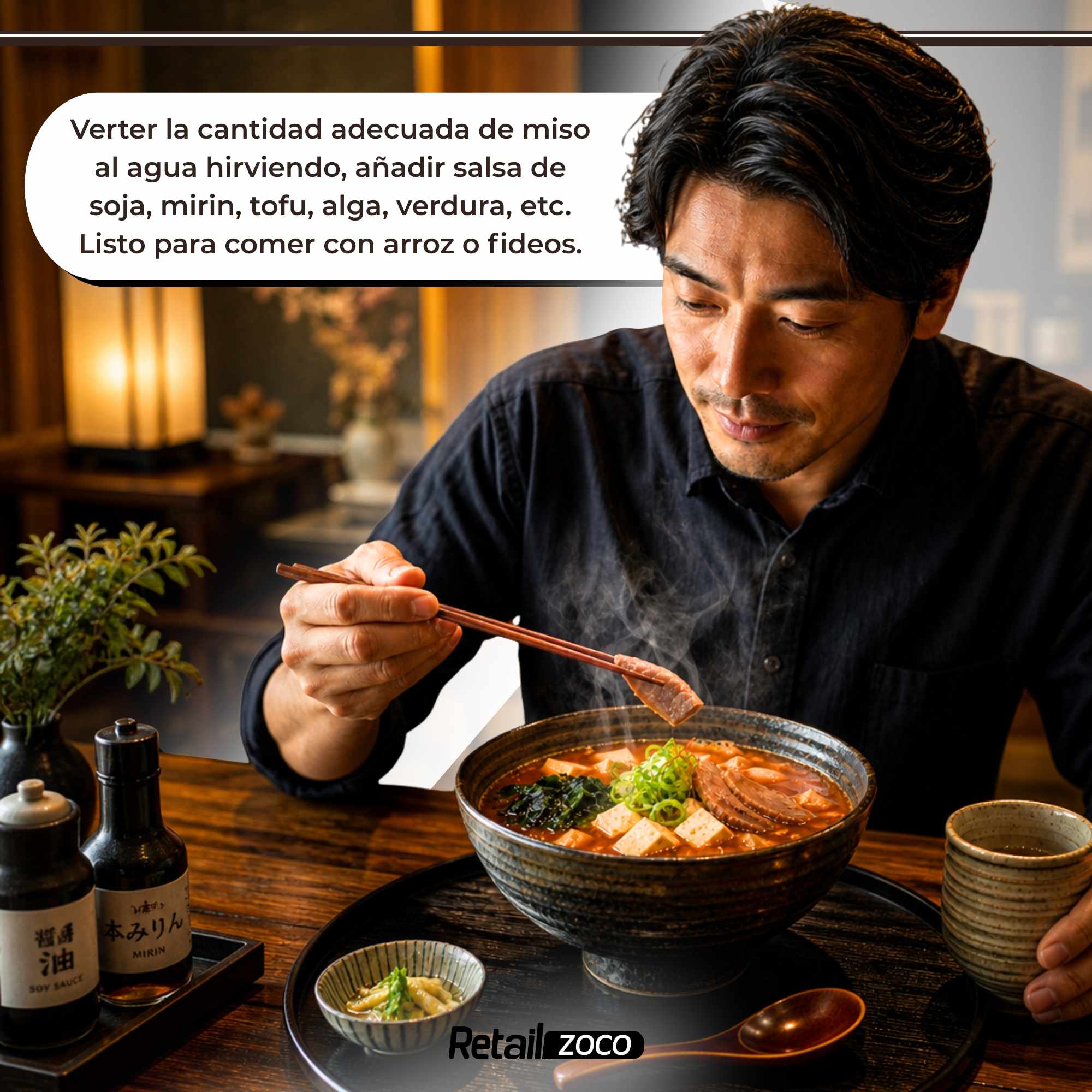 Pasta de sopa de miso rojo 1 Kg - imagen 5