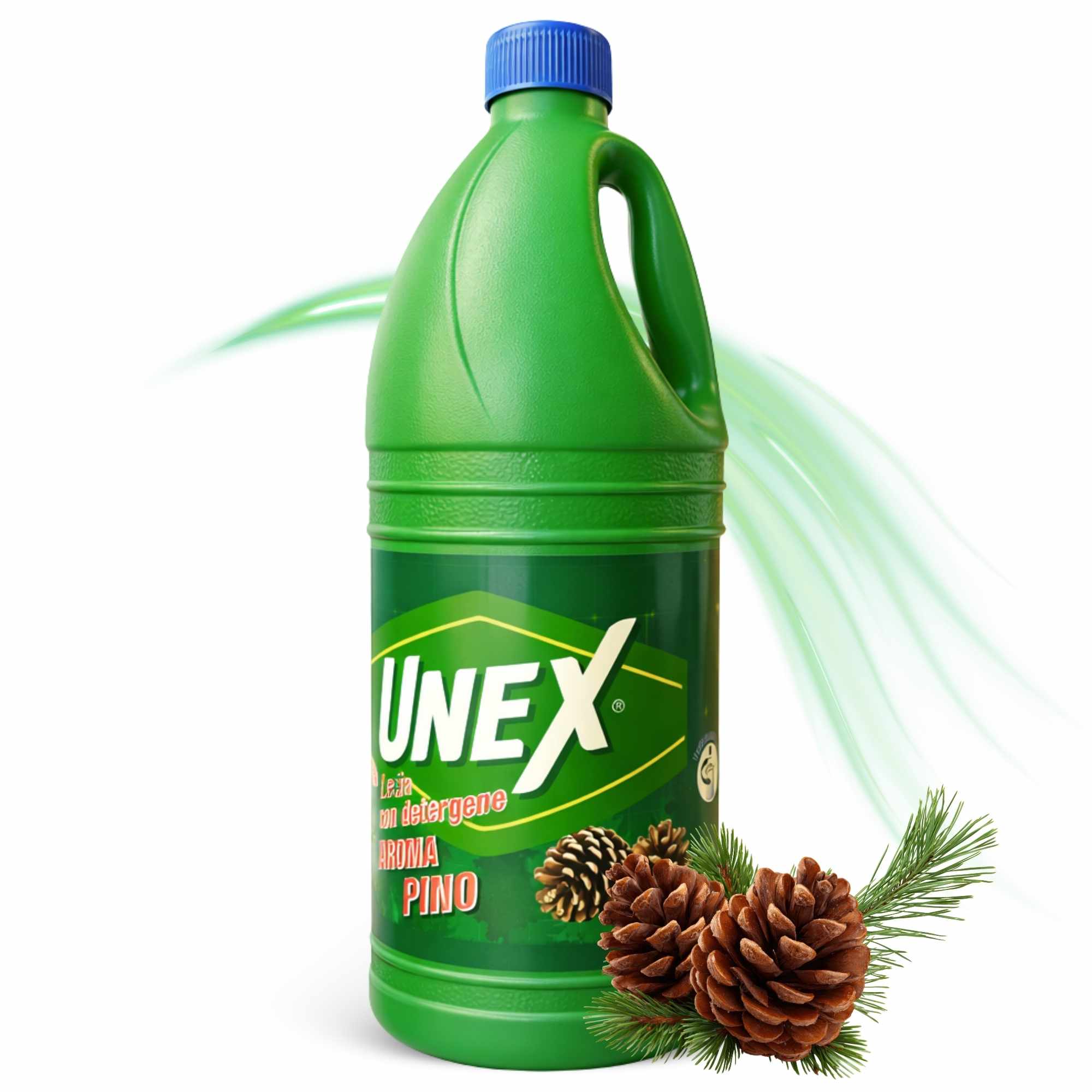 Lejia con detergente Pino 2 Litros