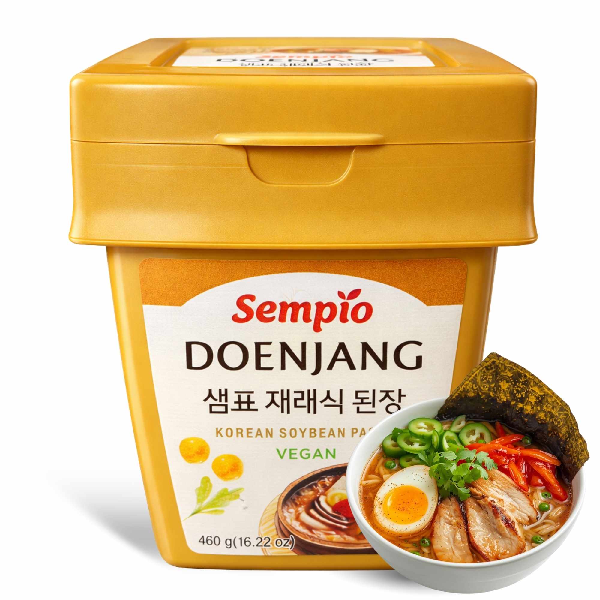 Pasta De Soja Coreana Vegana 460 G Doenjang