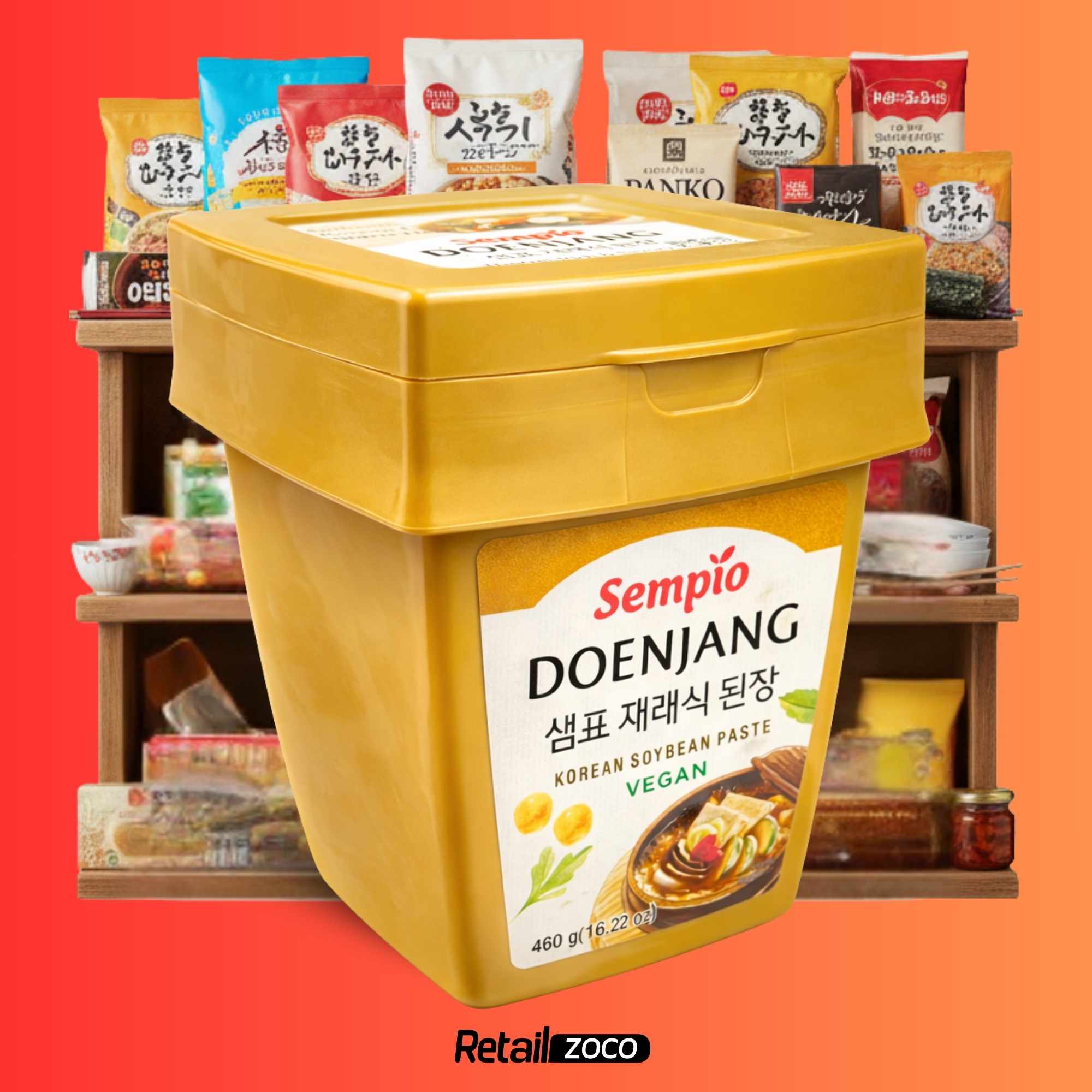 Pasta de Soja Coreana Vegana 460 g Doenjang - imagen 6