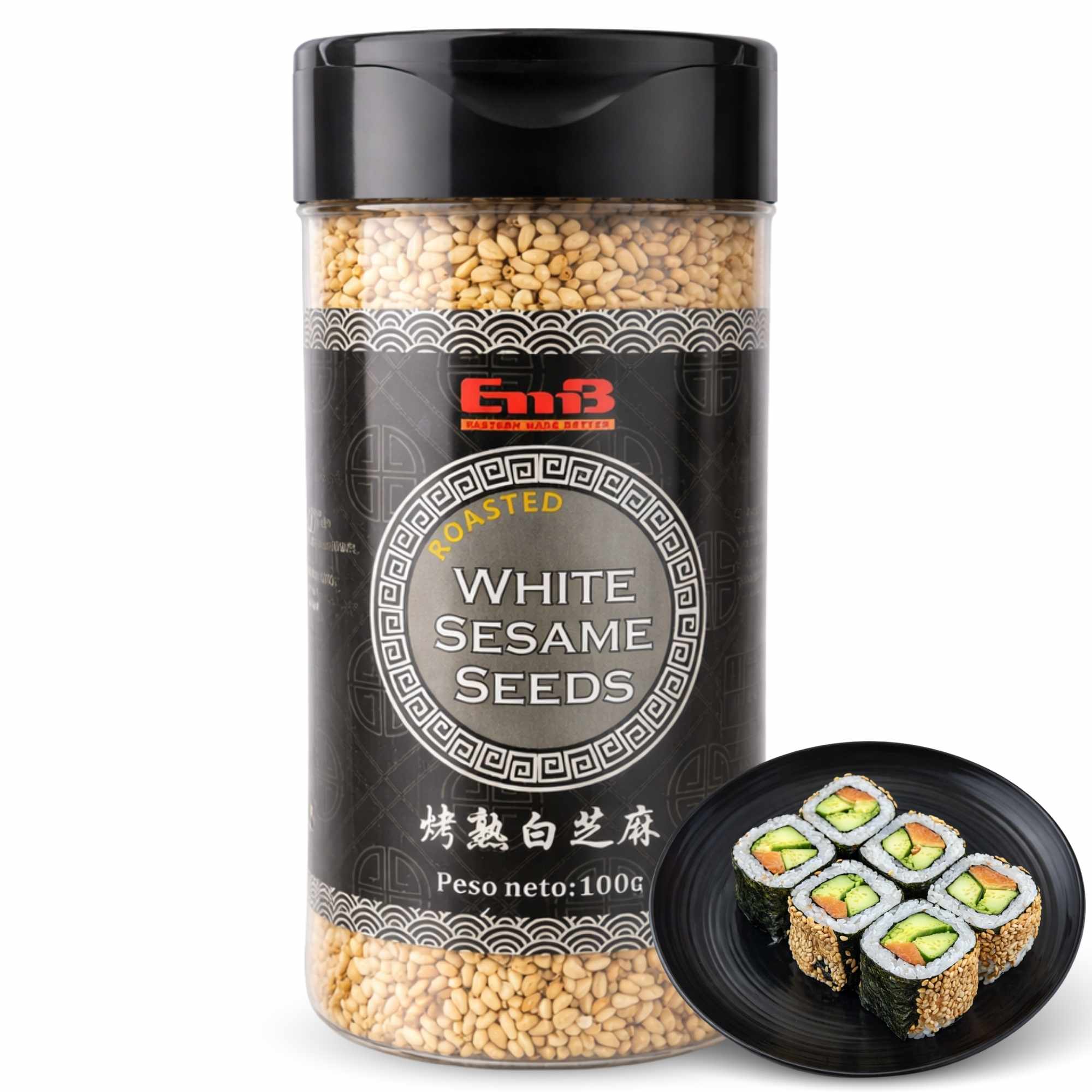 Semillas de sésamo Tostado blanco 100 g - imagen 1
