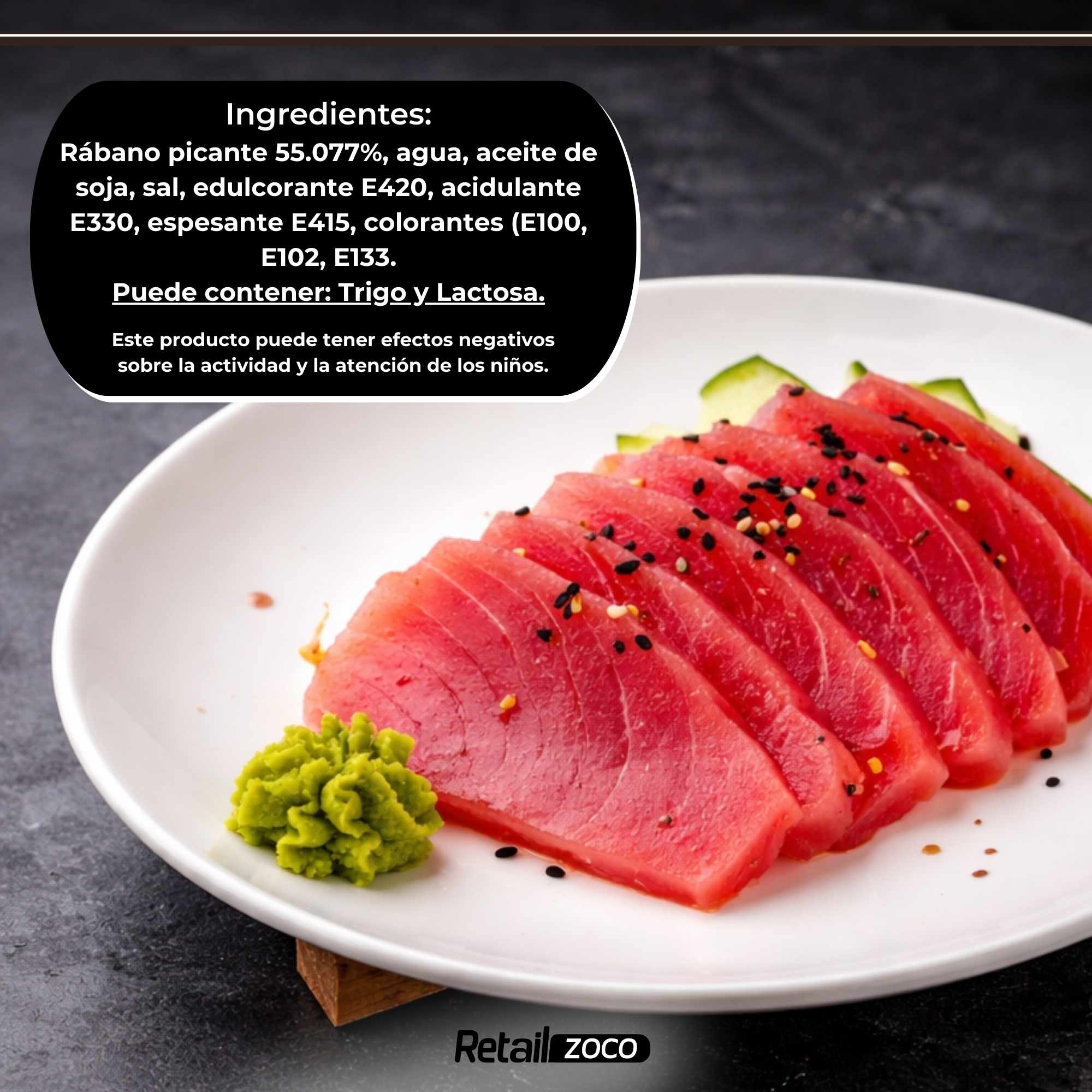 Wasabi en pasta formato tubo 43g - imagen 5