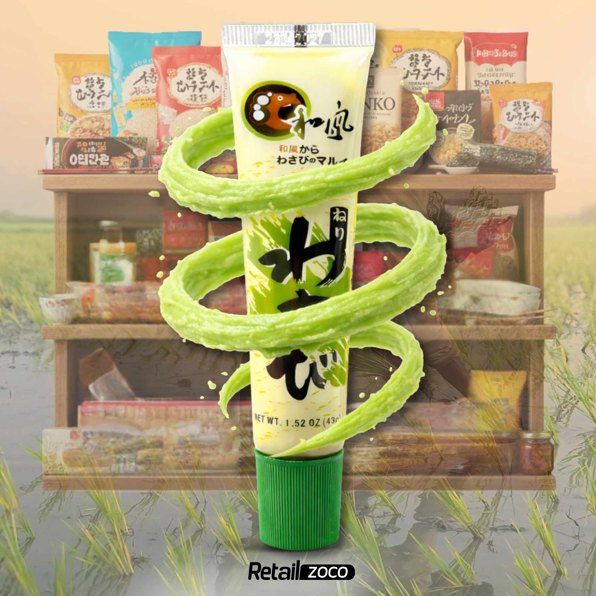 Wasabi en pasta formato tubo 43g - imagen 6