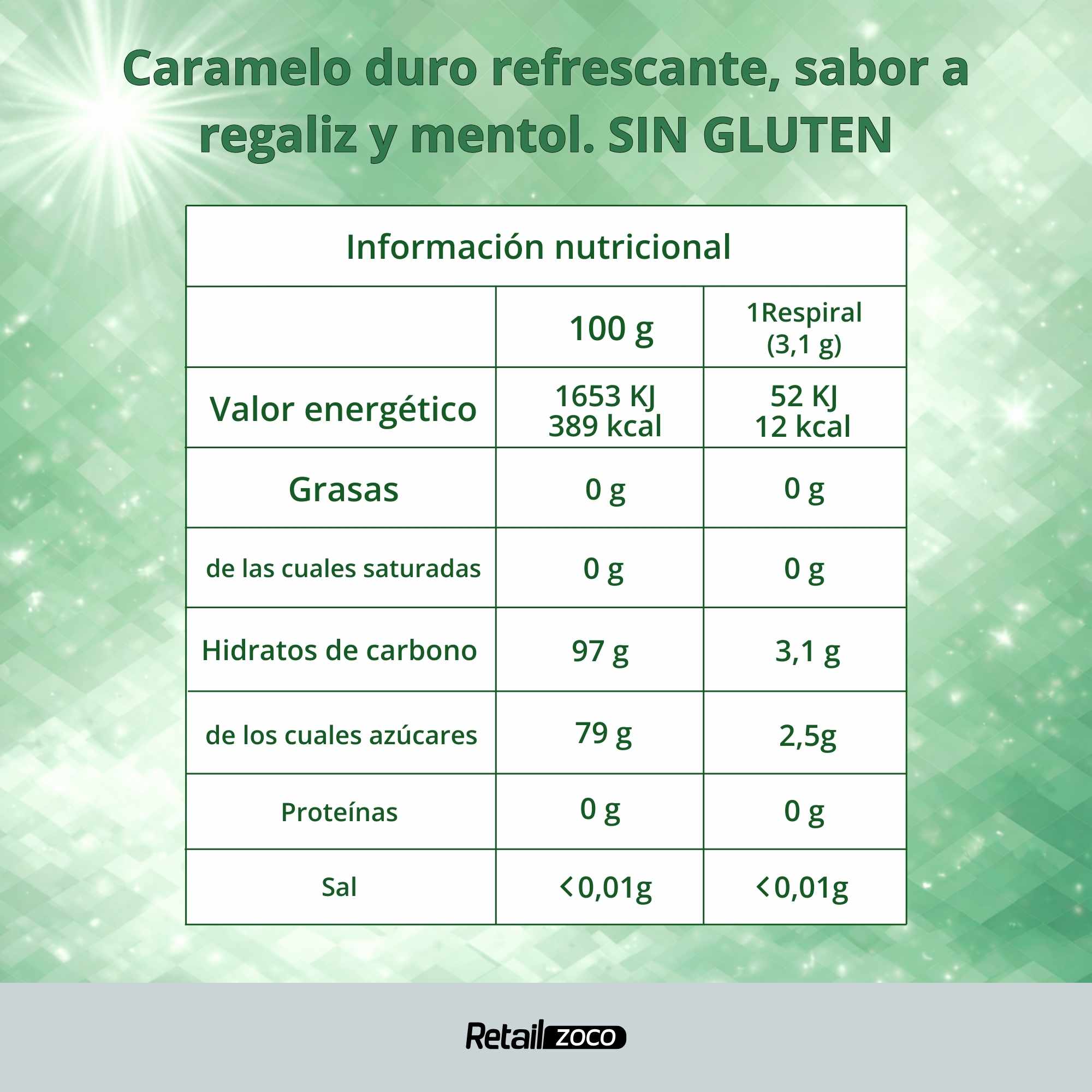 Halls Respiral Caramelos Sabor Regaliz y Mentol 1 Kg - imagen 5
