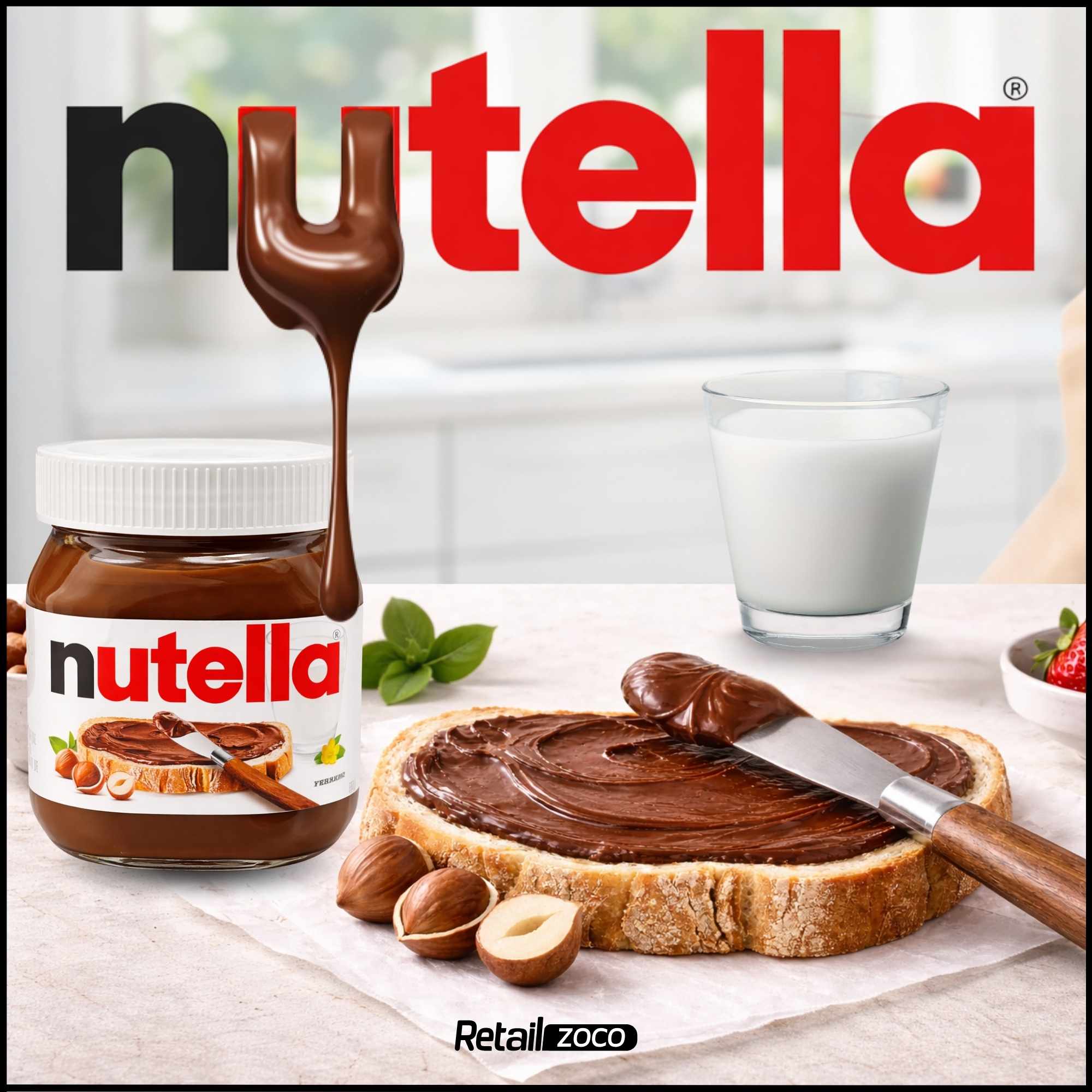 Nutella crema de cacao y avellanas 350 gr - imagen 2