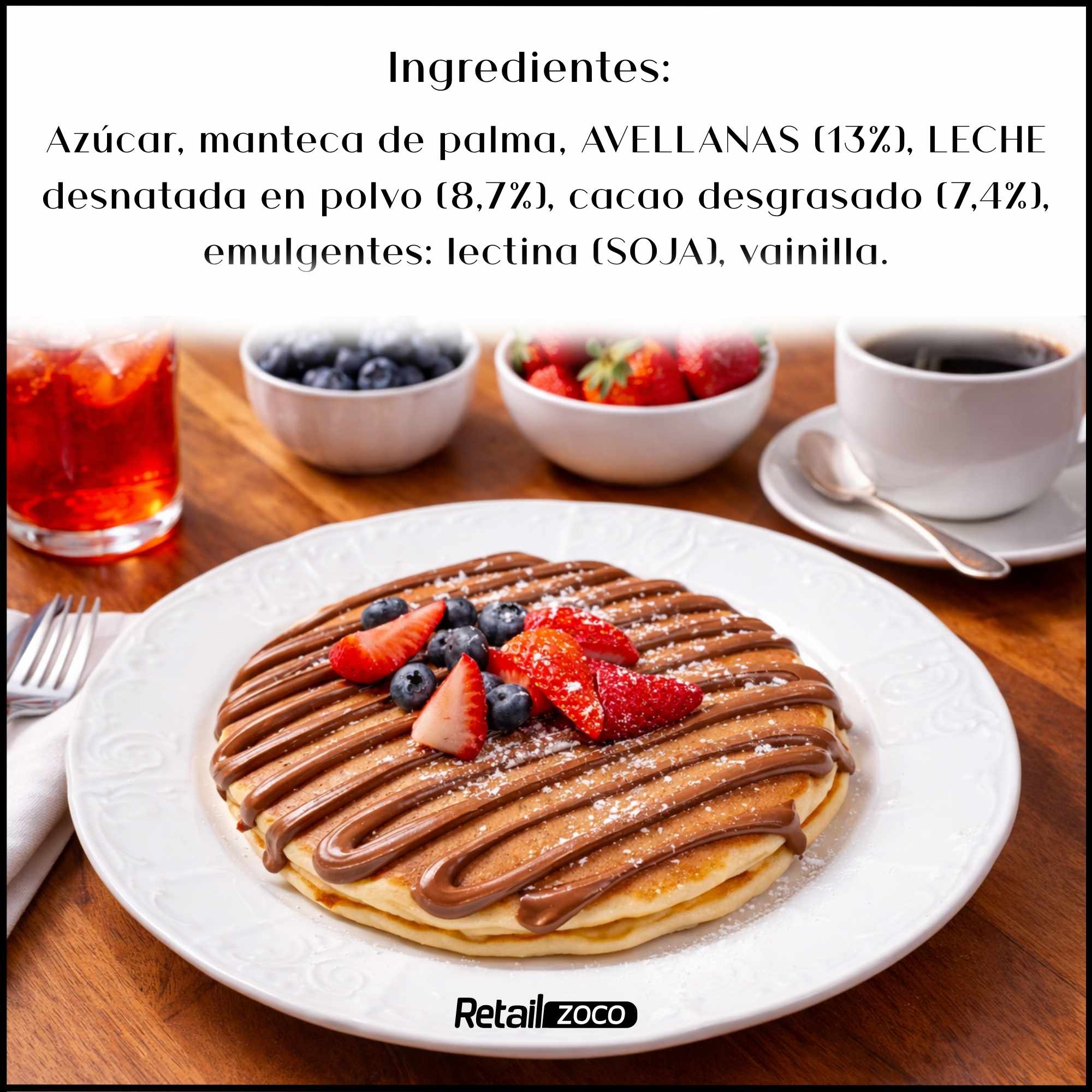 Nutella crema de cacao y avellanas 350 gr - imagen 4