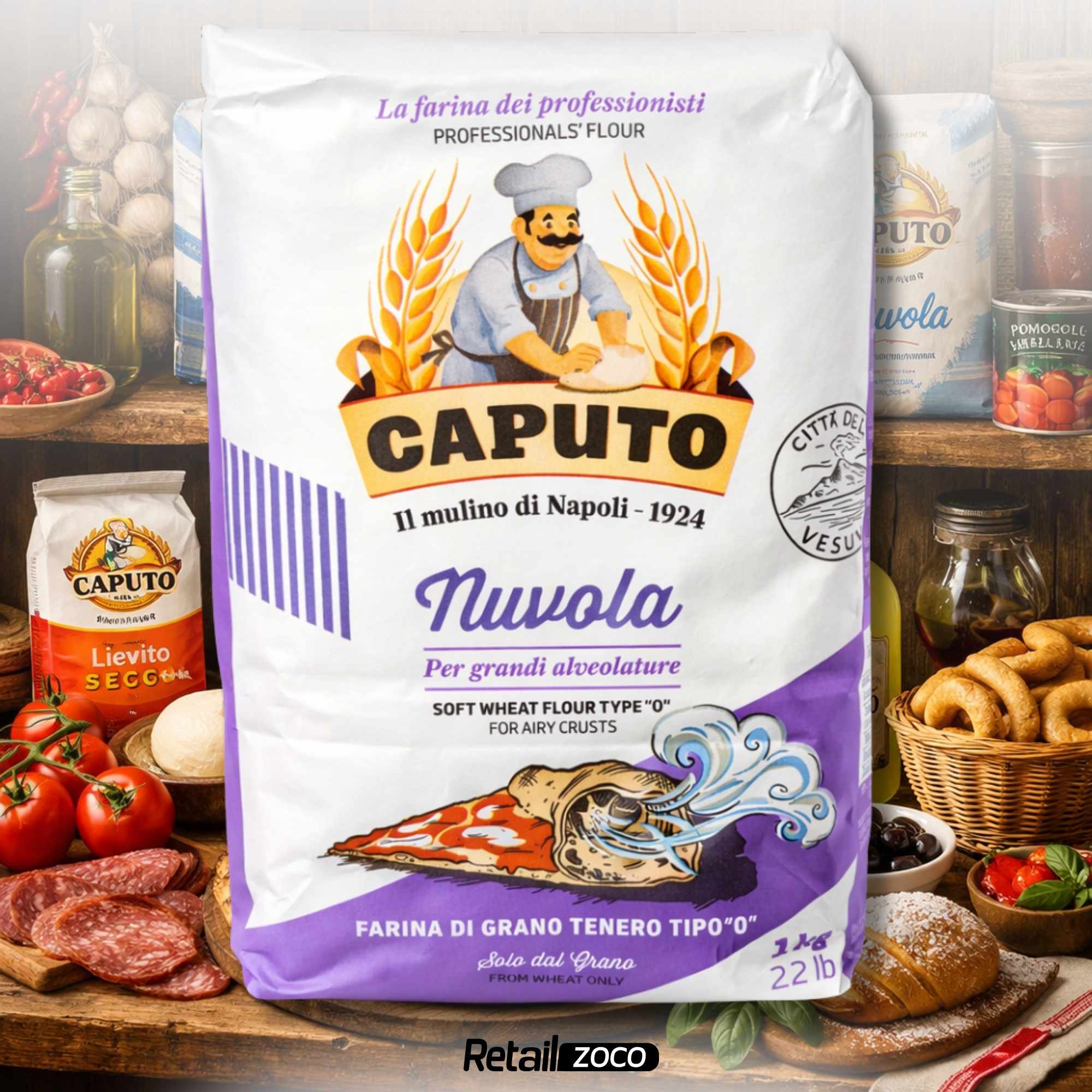 Harina Caputo Nuvola tipo 0 de 1kg - imagen 6