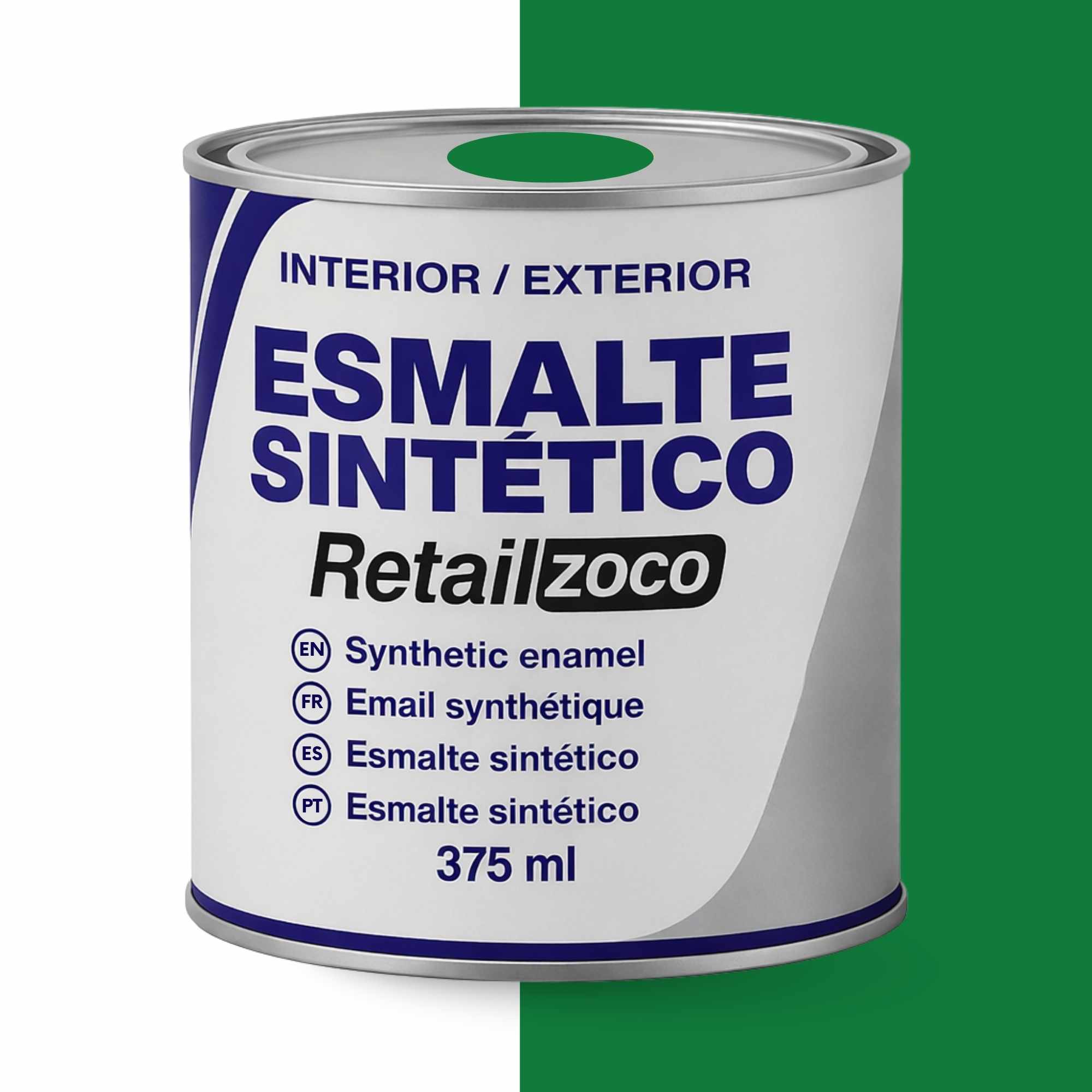 Esmalte sintetico Verde hierba 375 ml