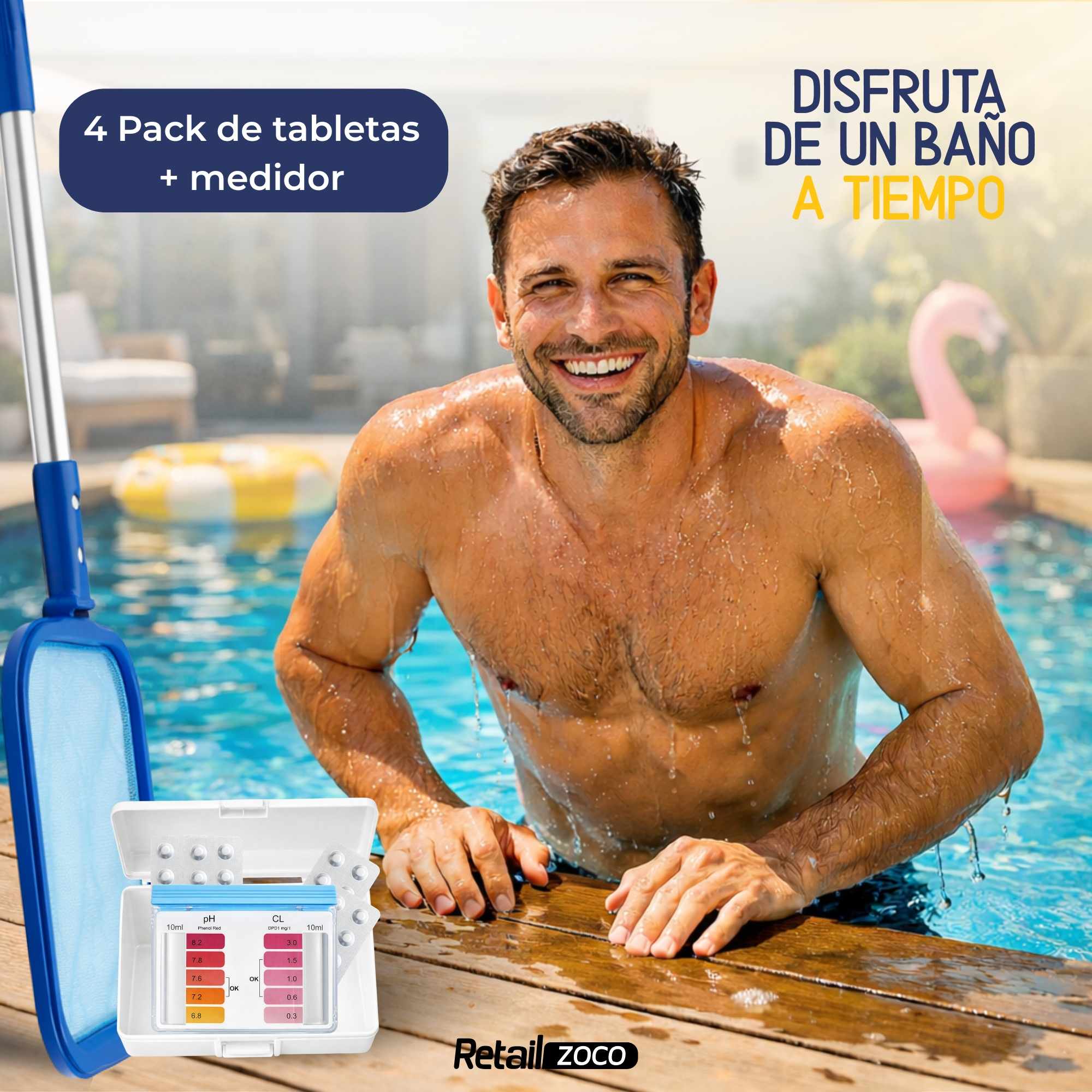 Test Kit DPD1 Cloro, Bromo y pH para piscina en pastillas - imagen 5
