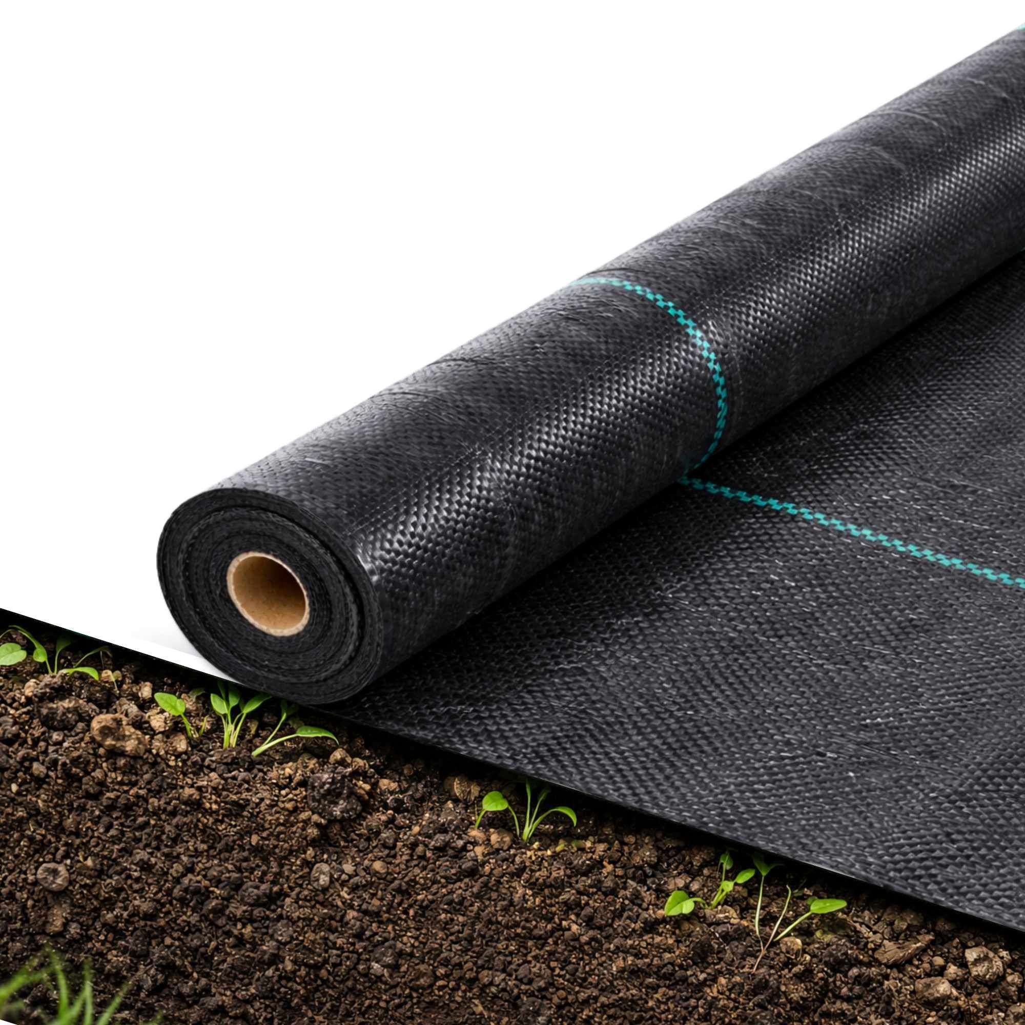 Malla Antihierba 1x 5 Metros Negro