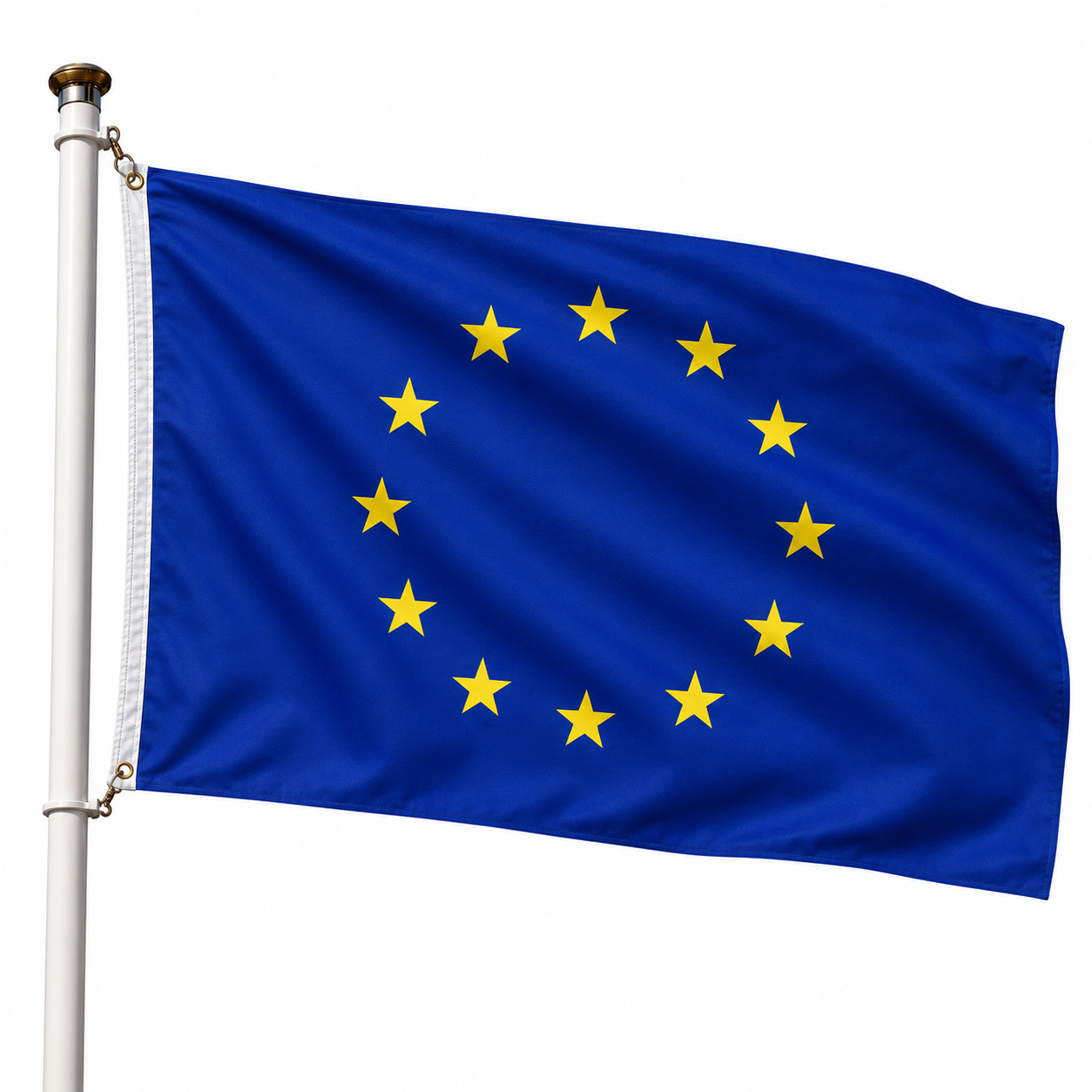 Bandera Europa grande para Exterior 90x150cm con ojales