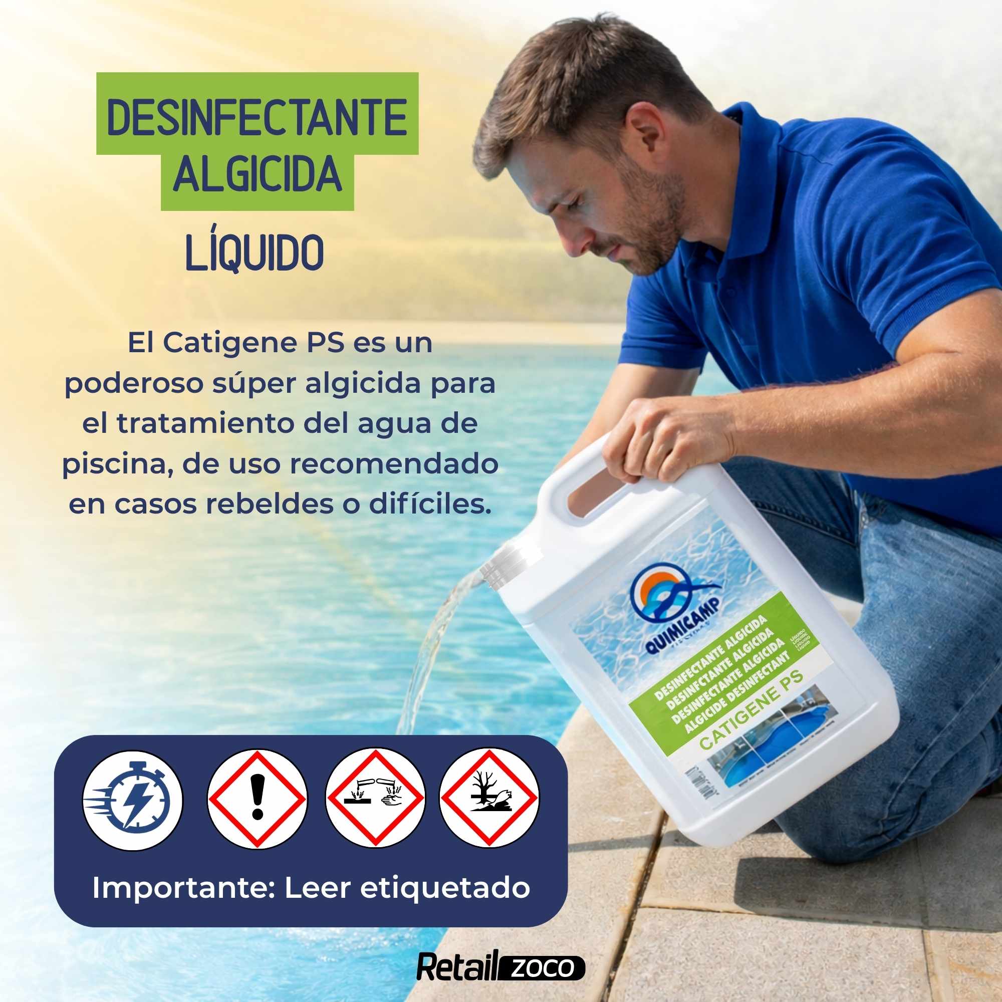 Algicida Larga Duración 5 Litros - imagen 2