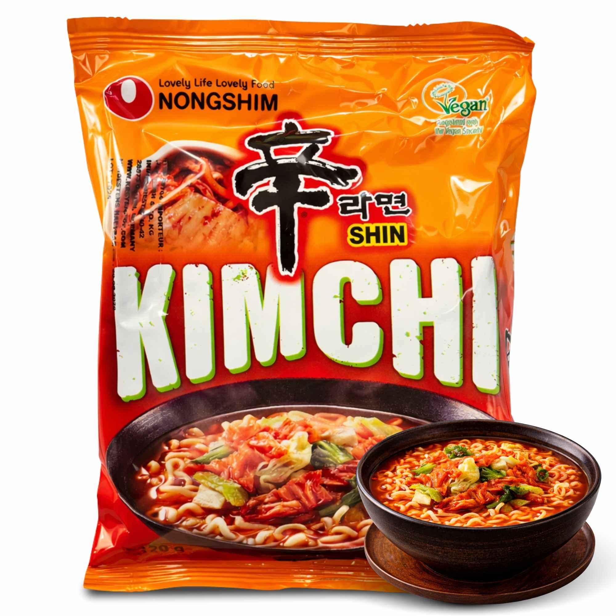 Nong Shim Shin Ramen Noodle Kimchi 120 gr