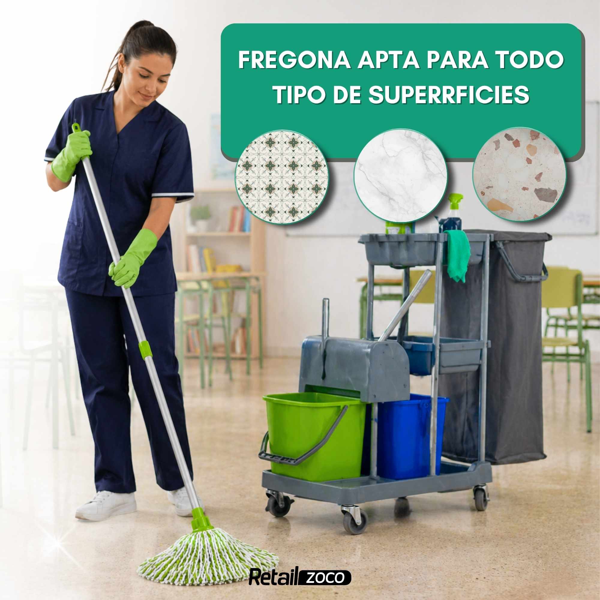 Fregonas de MicroFibras Pack 2 unidades - imagen 6