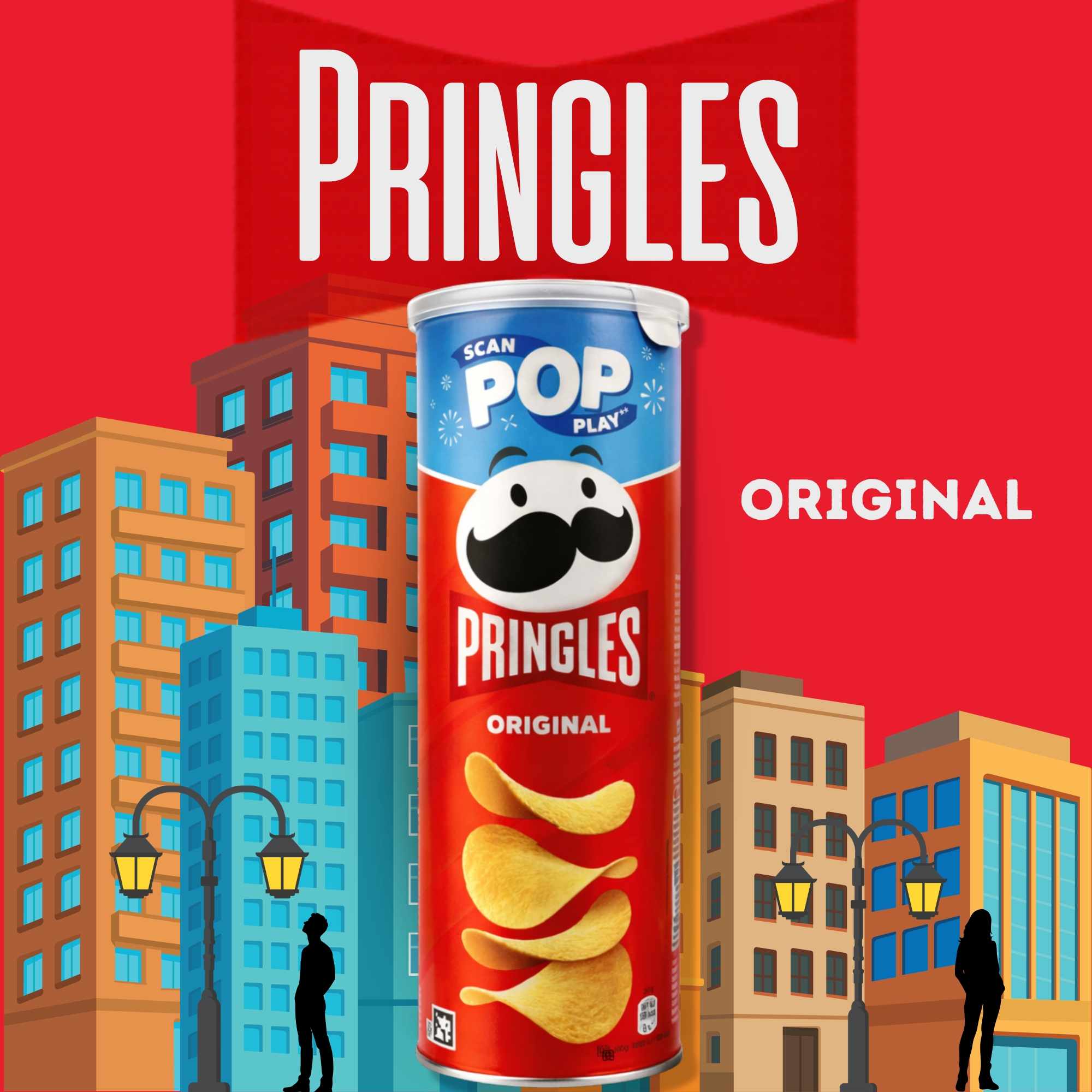 Pringles Original 185 g - imagen 2