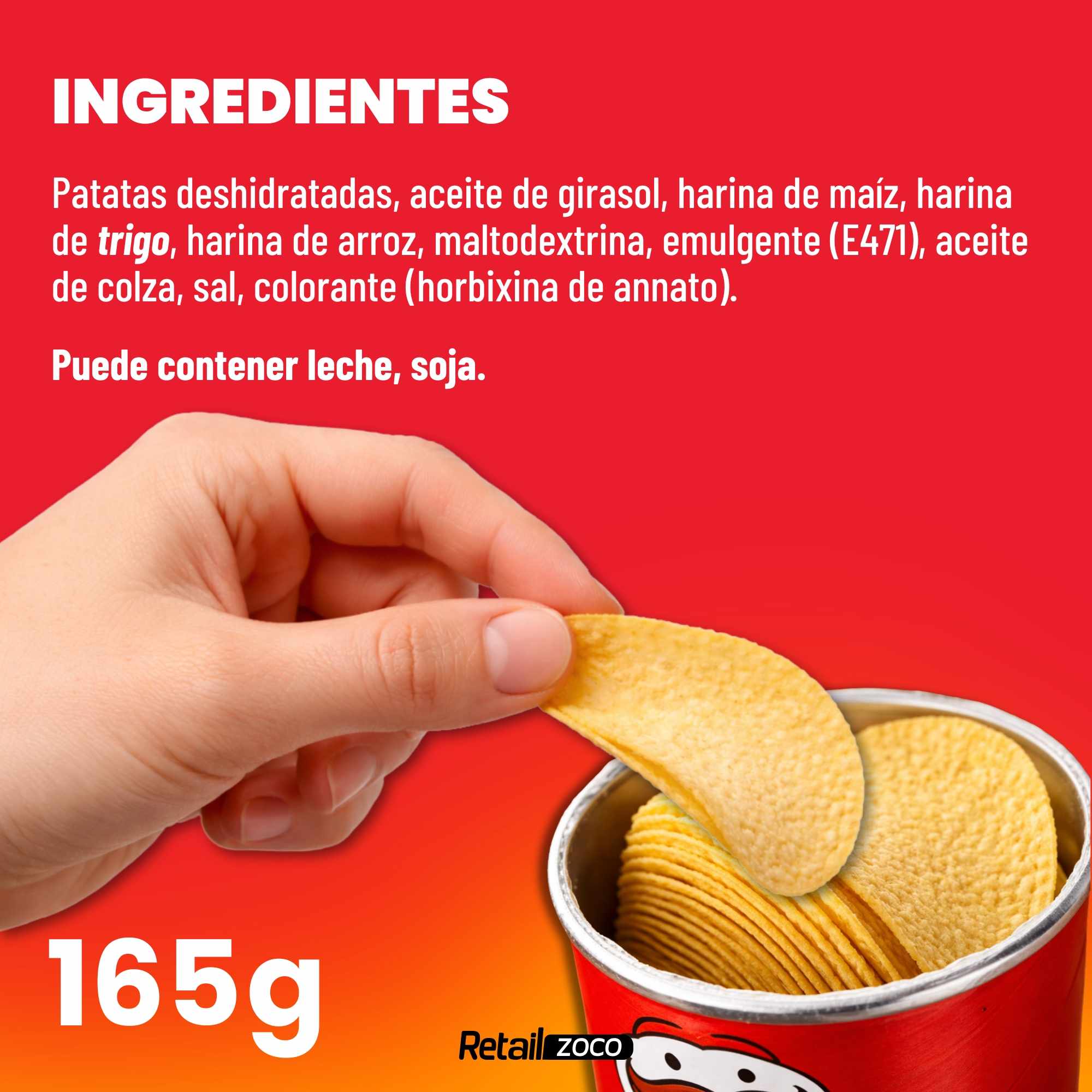 Pringles Original 185 g - imagen 5
