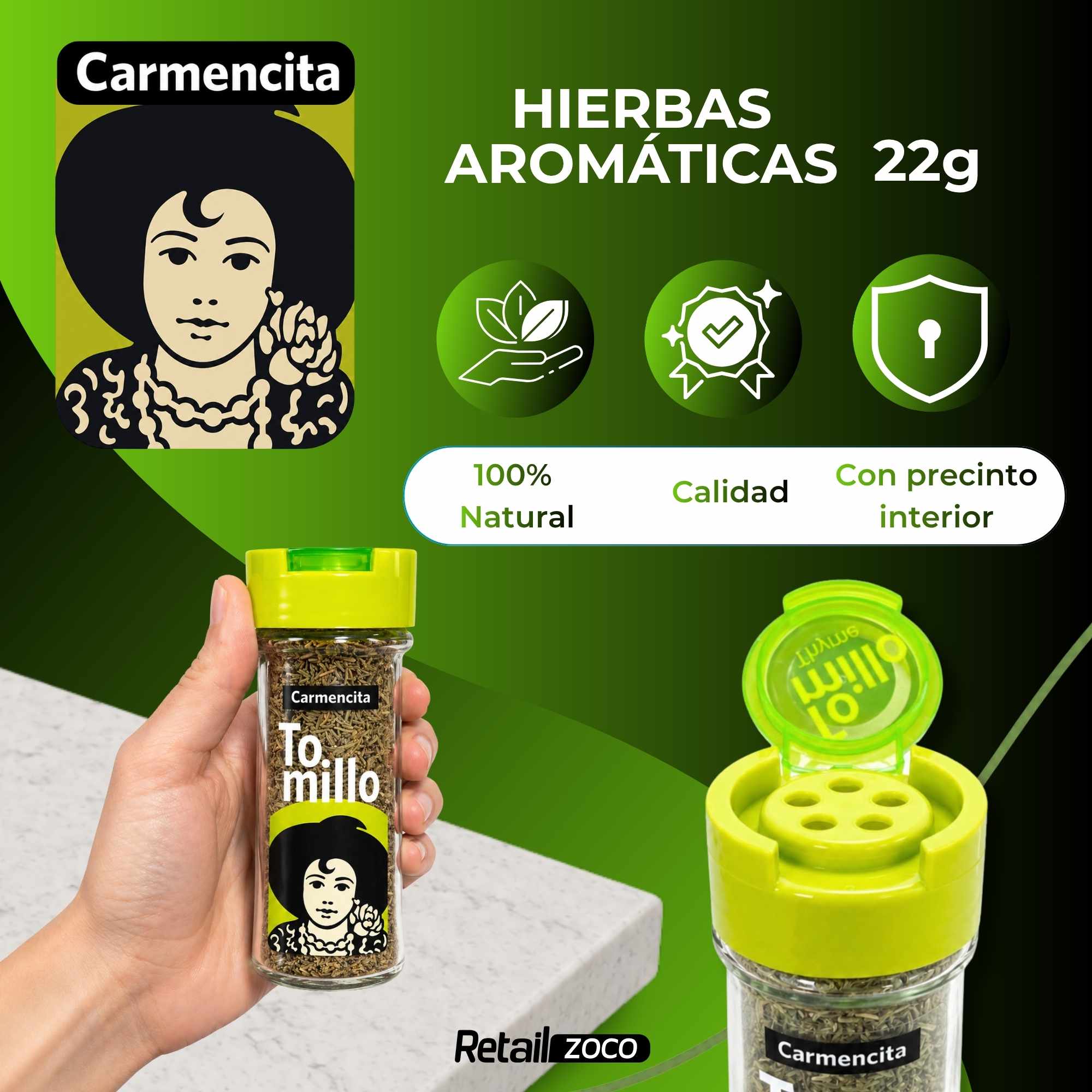 Tomillo Carmencita 25 g - imagen 6