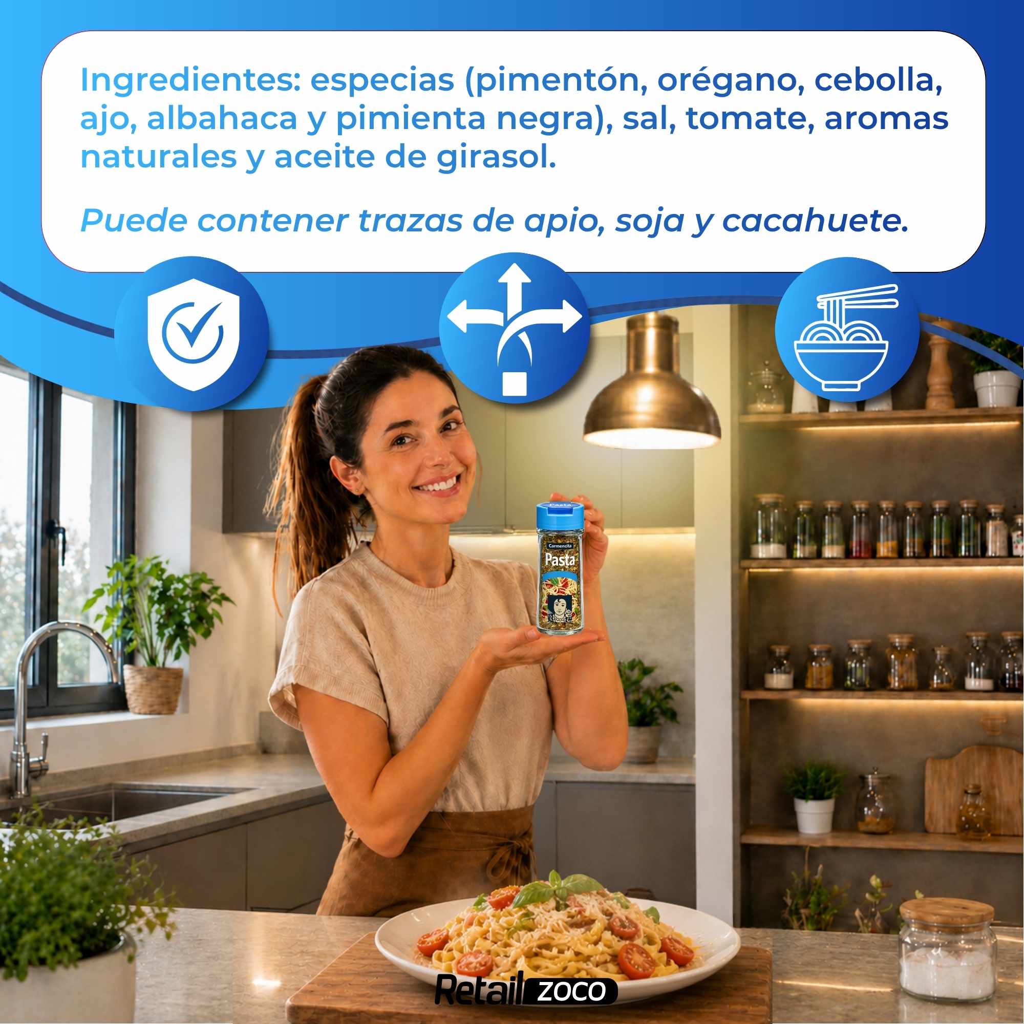 Sazonador Pasta Carmencita 38 g - imagen 5
