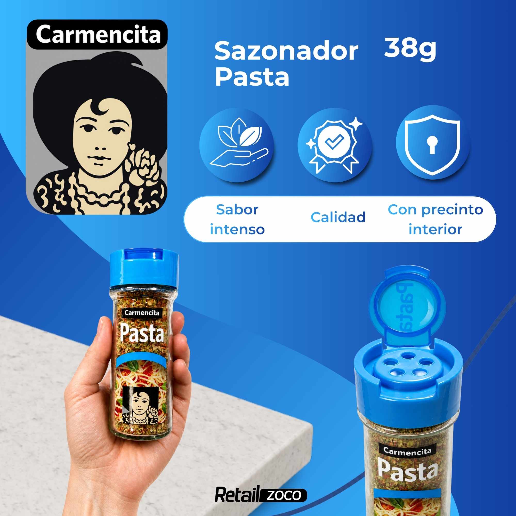Sazonador Pasta Carmencita 38 g - imagen 7