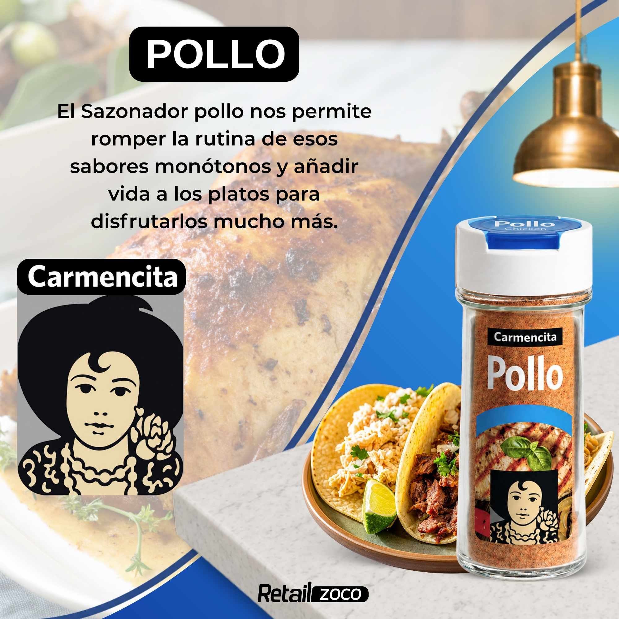 Sazonador Pollo Carmencita 70 g - imagen 2