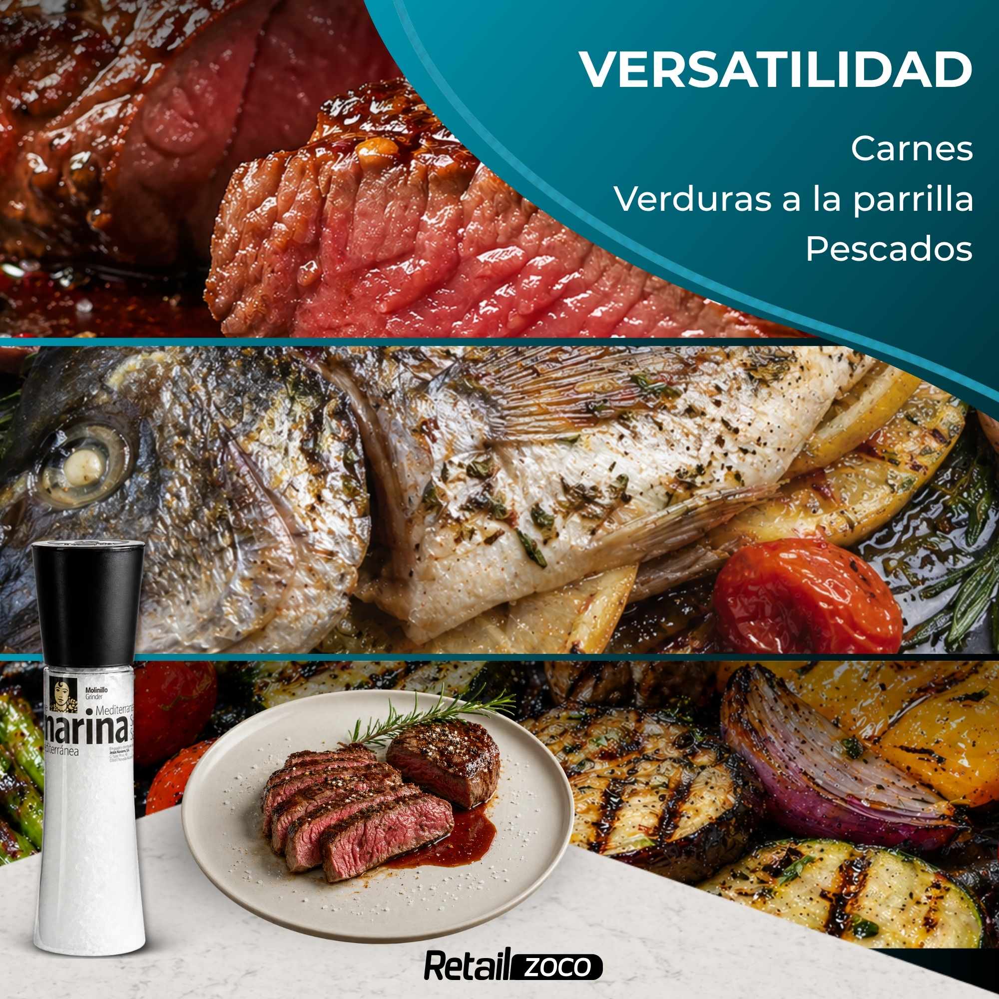 Sal Marina Mediterránea Carmencita 360 g - imagen 3