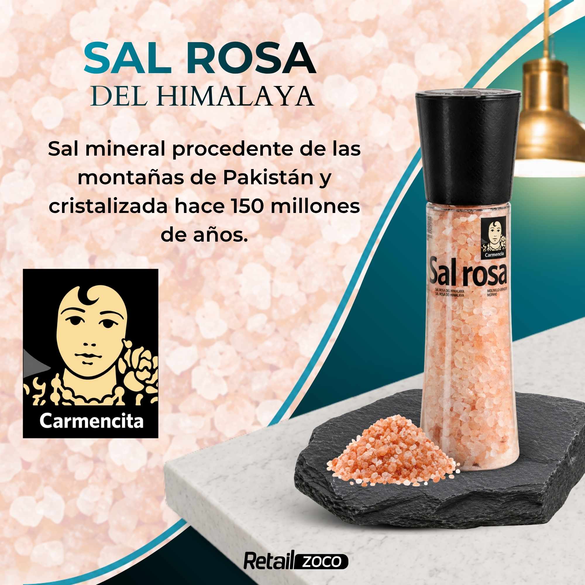 Sal Rosa del Himalaya Carmencita 370 g - imagen 2