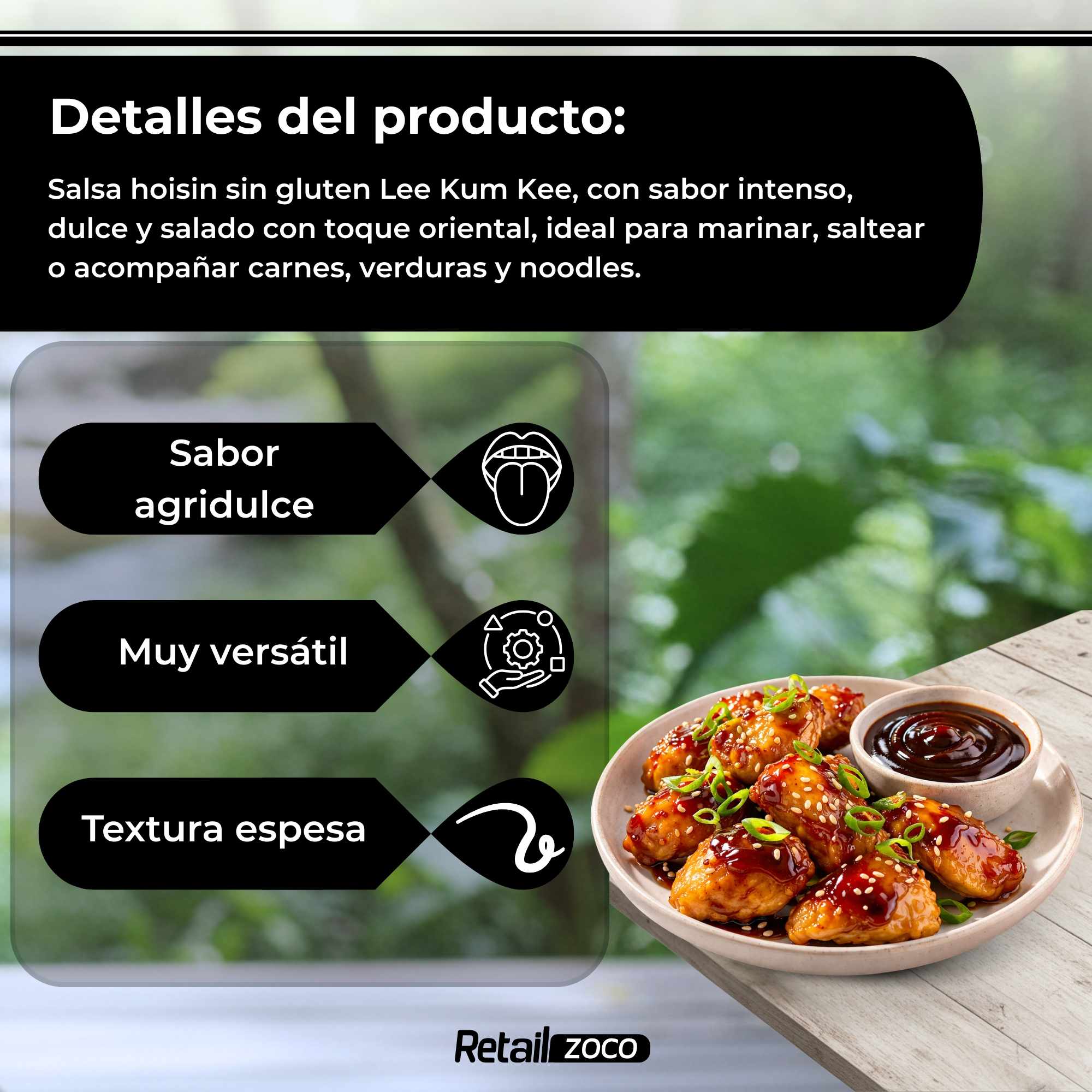 Salsa Hoisin 397g sin gluten - imagen 3