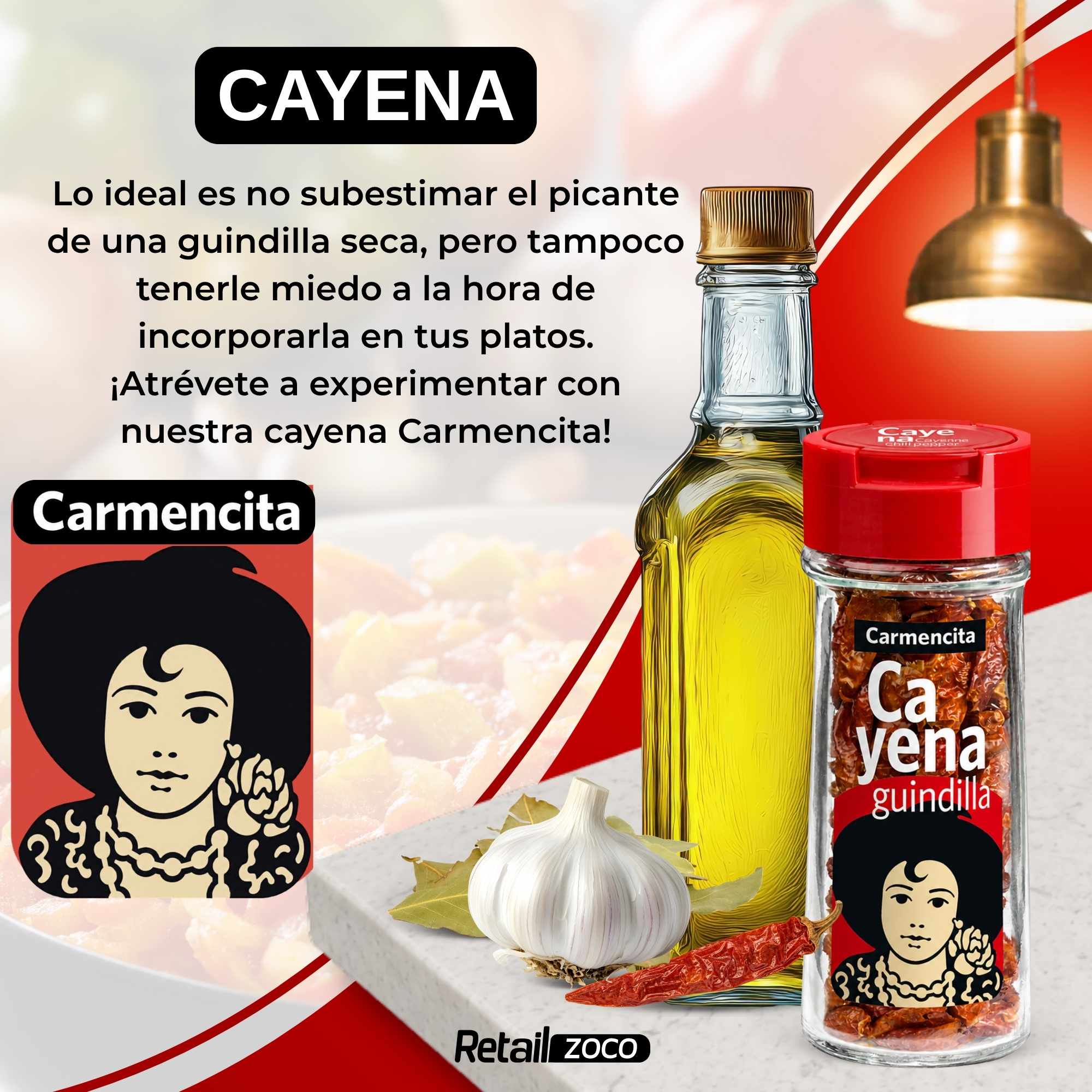 Sazonador Cayena Guindilla Carmencita 18 g - imagen 2