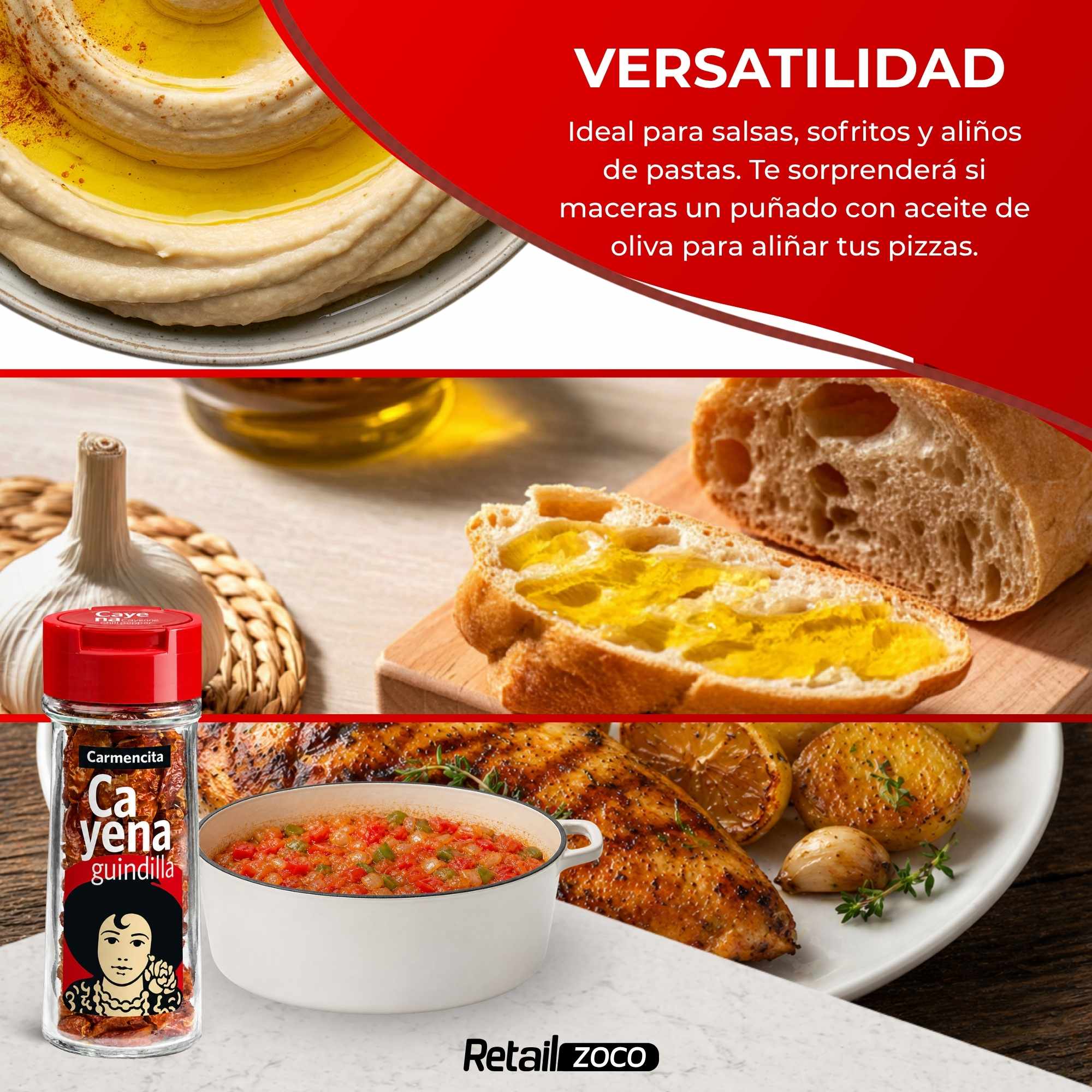 Sazonador Cayena Guindilla Carmencita 18 g - imagen 3