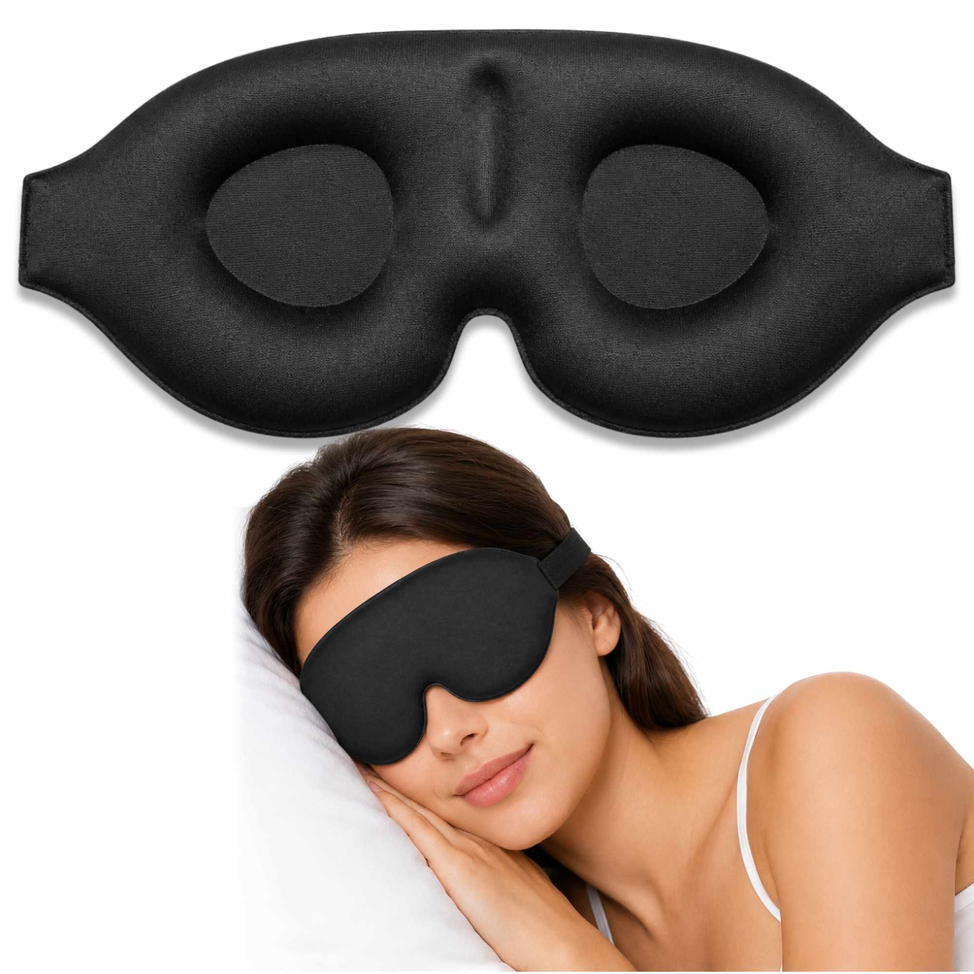 Antifaz para Dormir Negro